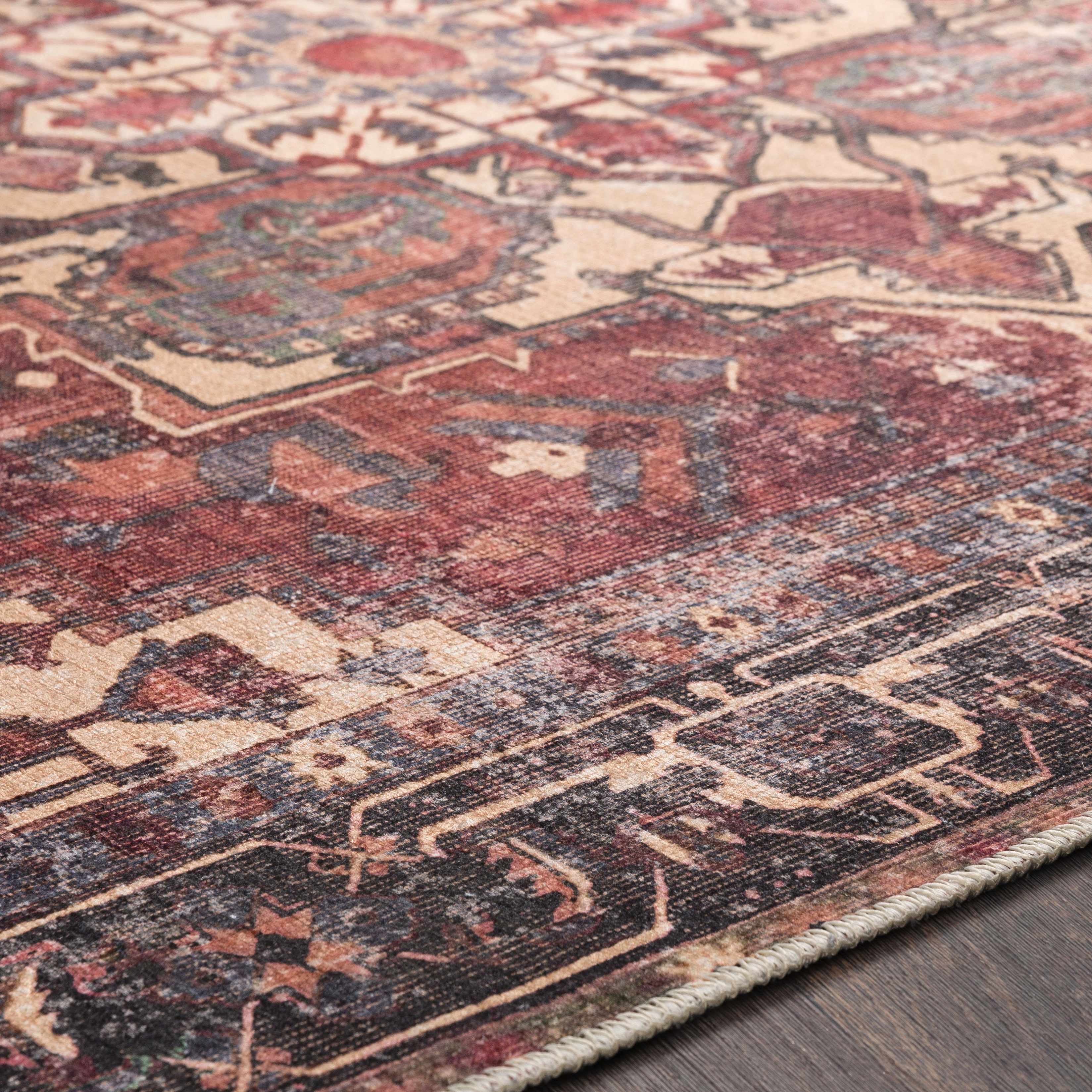 Luxurious Hauteloom Bondville Washable Area Rug - Transform Your Space