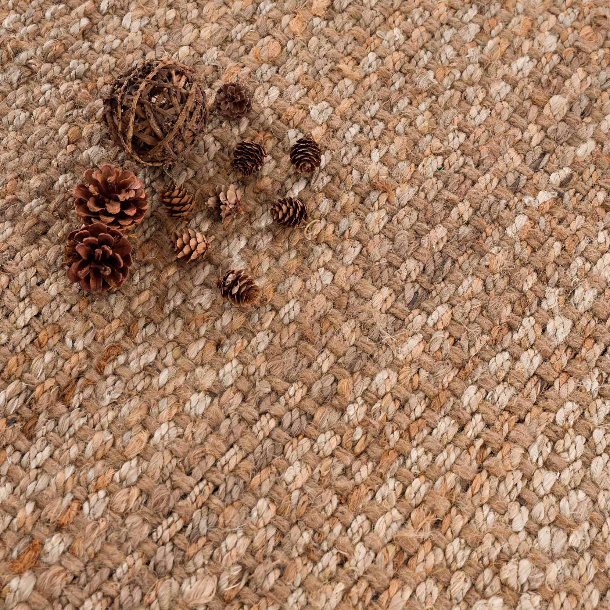 Hauteloom Herndon Braided Jute Rug - Rustic Elegance for Your Space