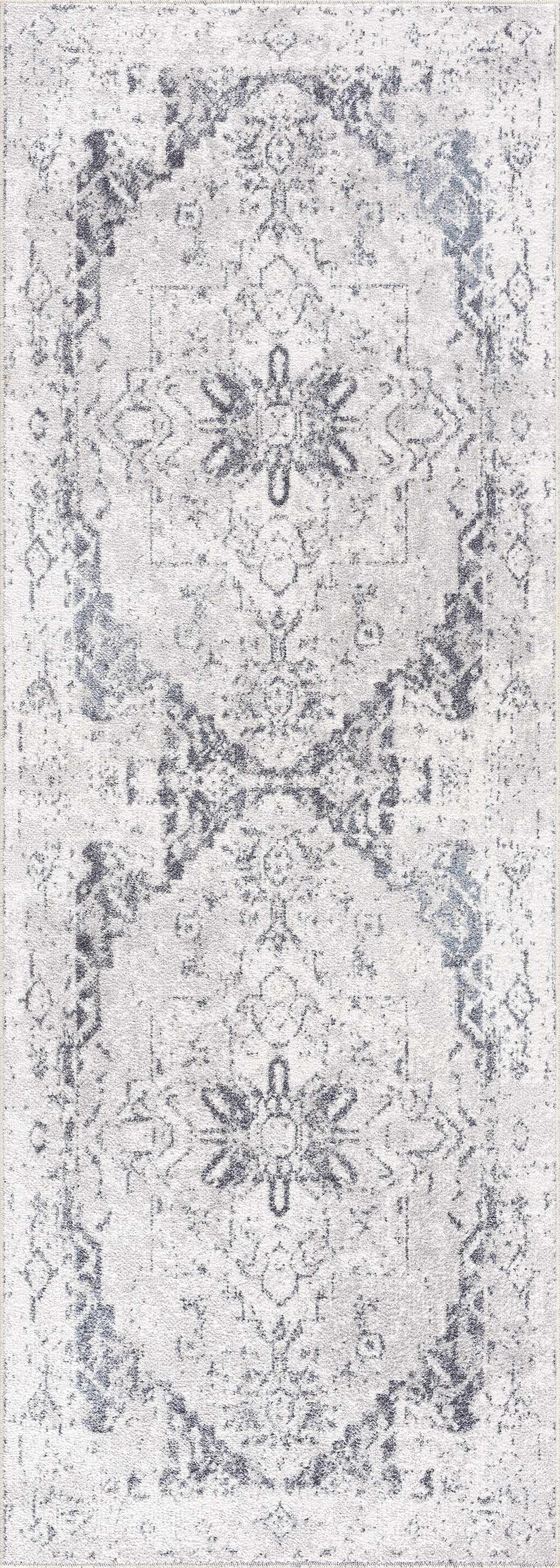 Luxurious Ivory Hera Washable Area Rug - Transform Your Space