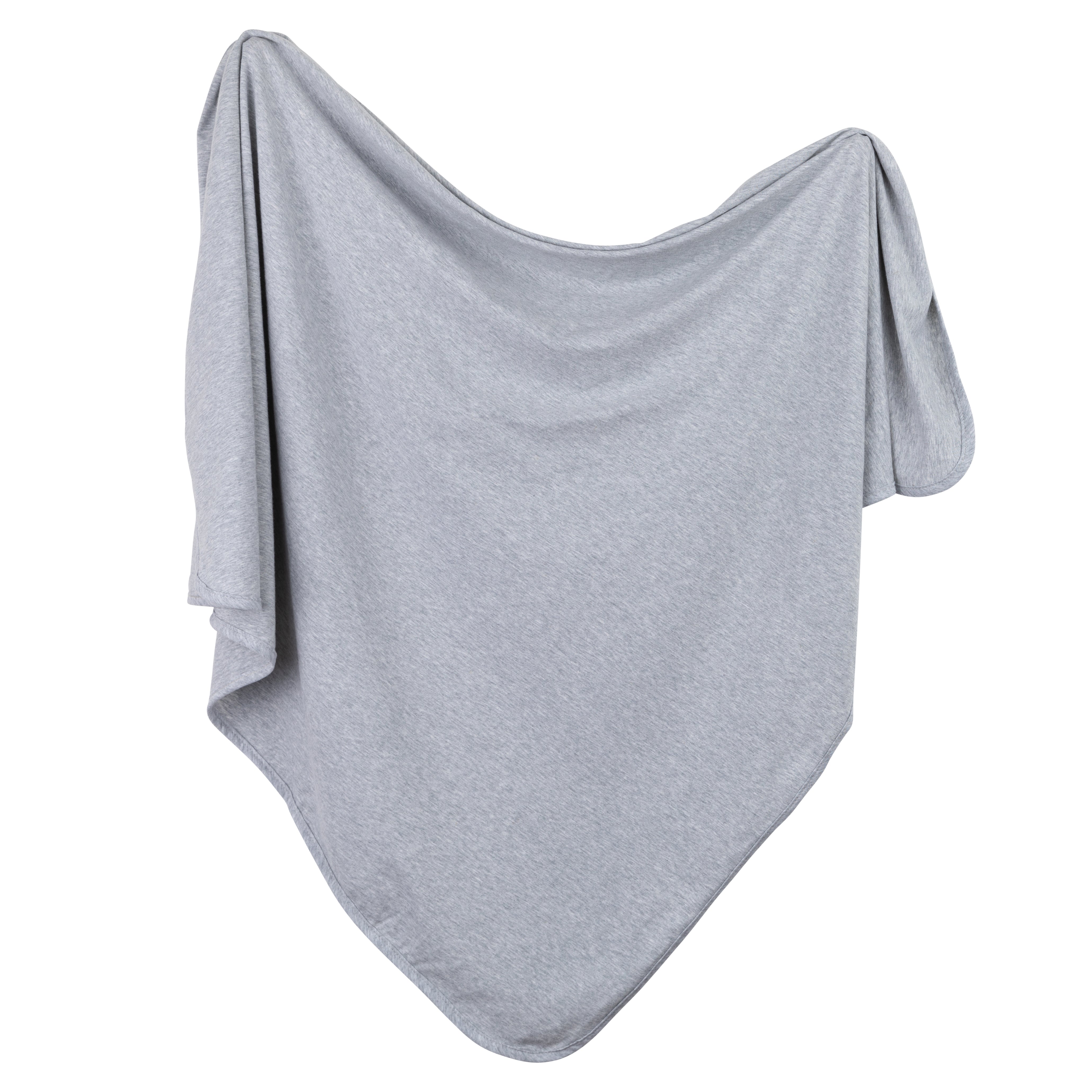 Ely's & Co. Cozy Jersey Knit Cotton Swaddle & Beanie Gift Set - Soft Luxury for Your Little One