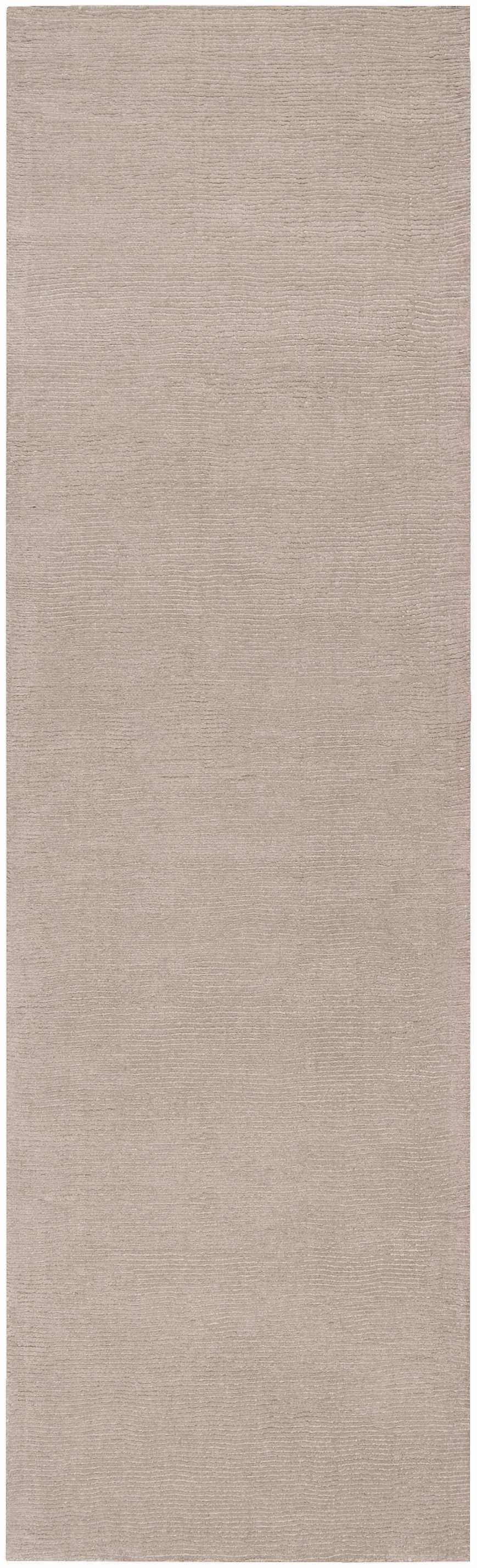 Luxurious Hauteloom Brockton Solid Tan Wool Rug