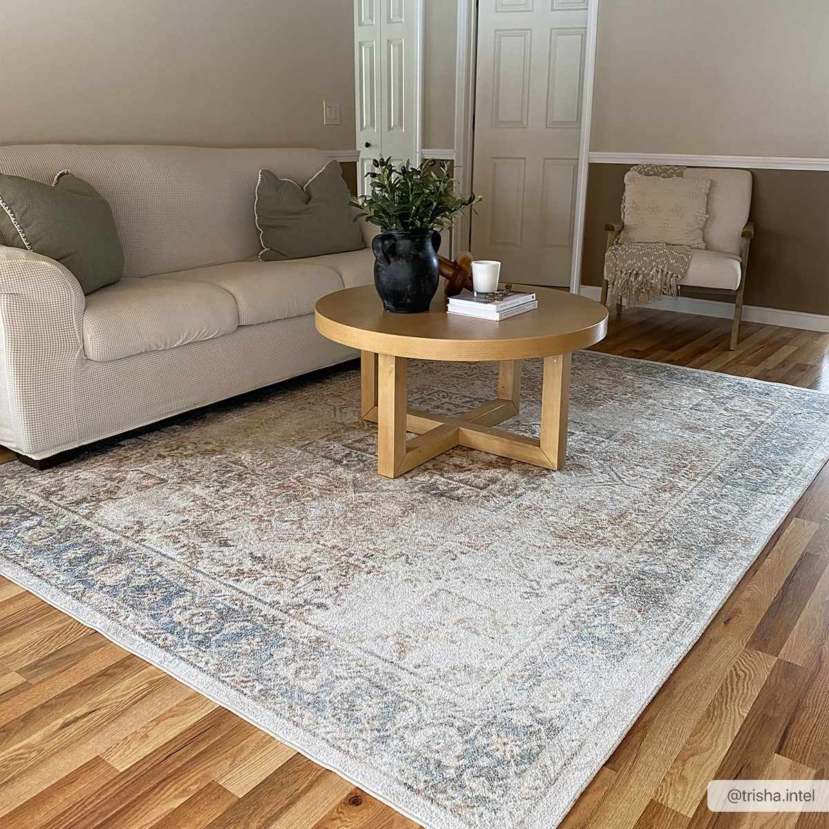 Hauteloom Fang Luxury Washable Area Rug