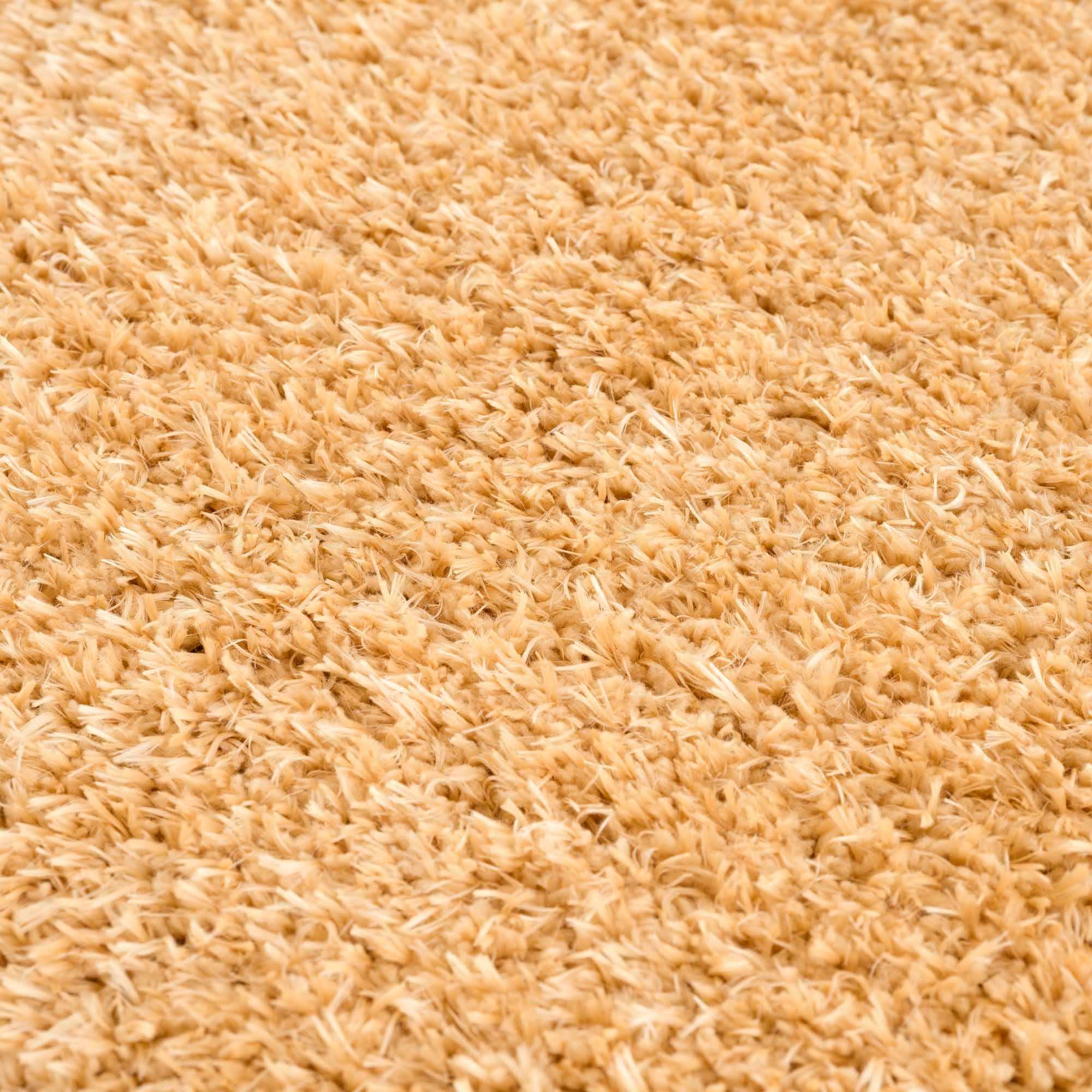 Gorgeous Gold Shag Rug - Washable Luxury from Hauteloom's Faina Collection