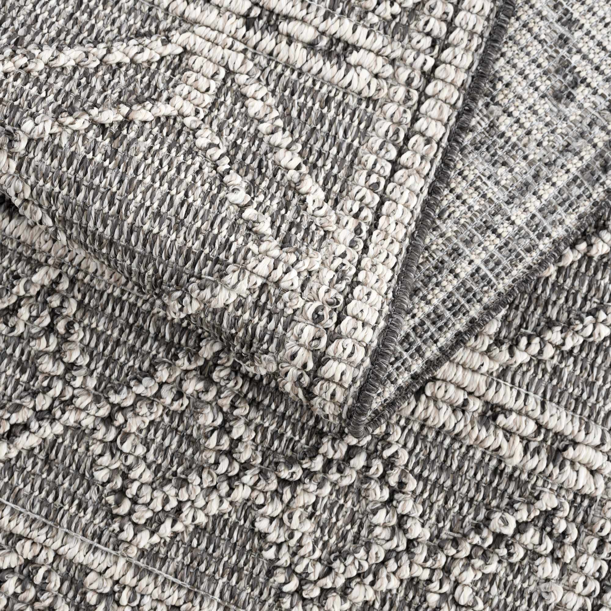 Elegant Hauteloom Diah Black & Bone Area Rug
