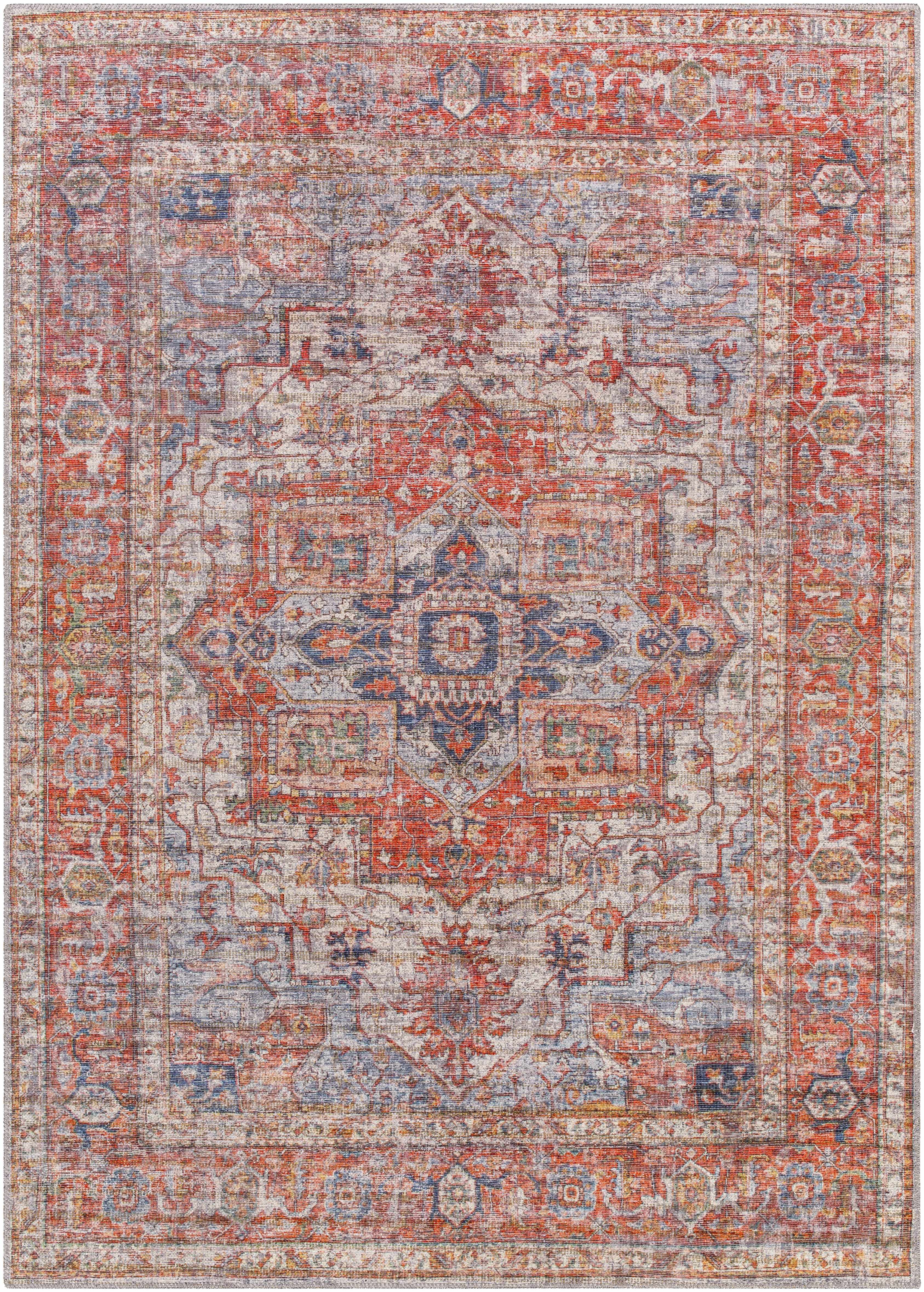 Hauteloom Lapase Washable Printed Jute Rug - A Stylish and Practical Home Essential