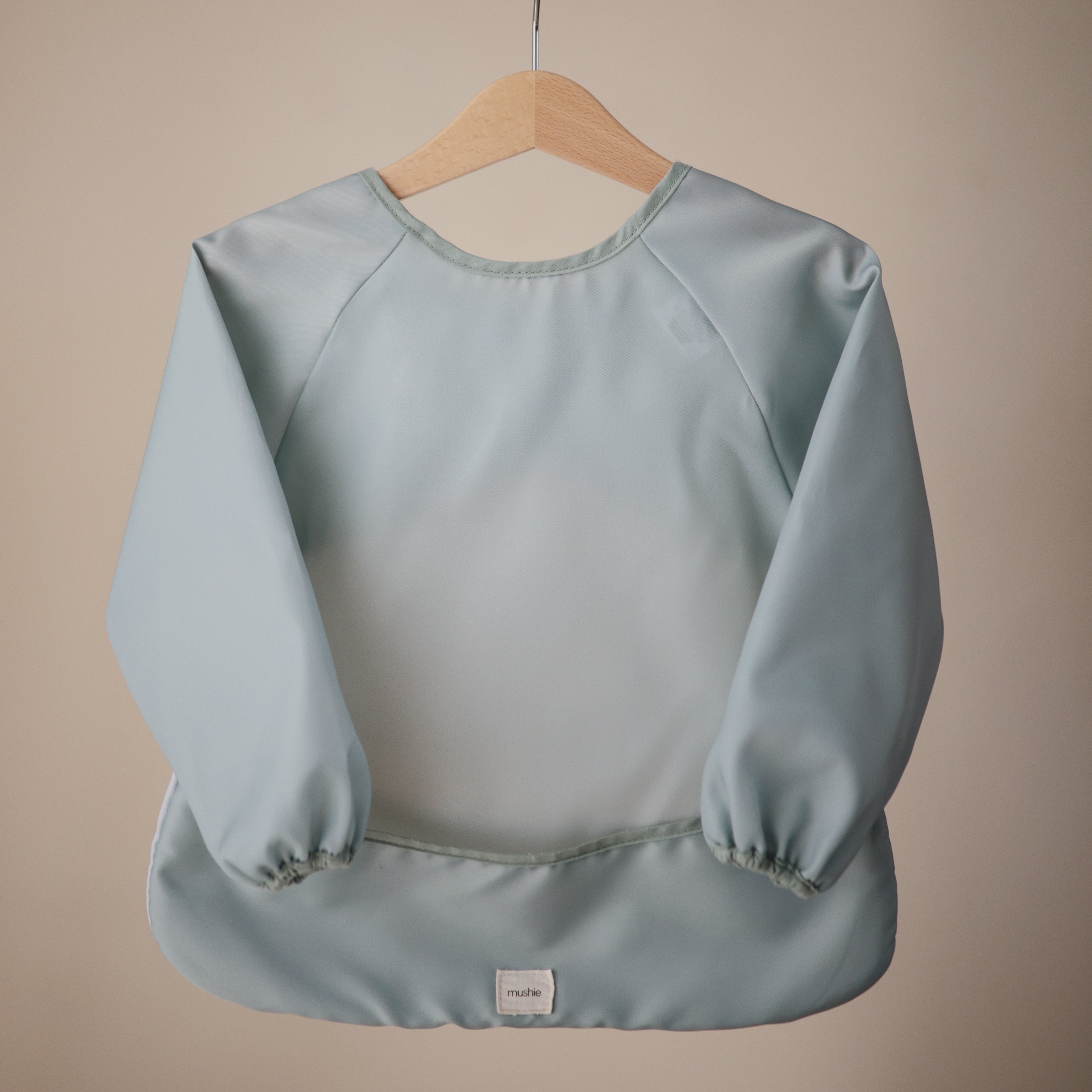 Messy Moments Made Easy: Mushie Long Sleeve Bib