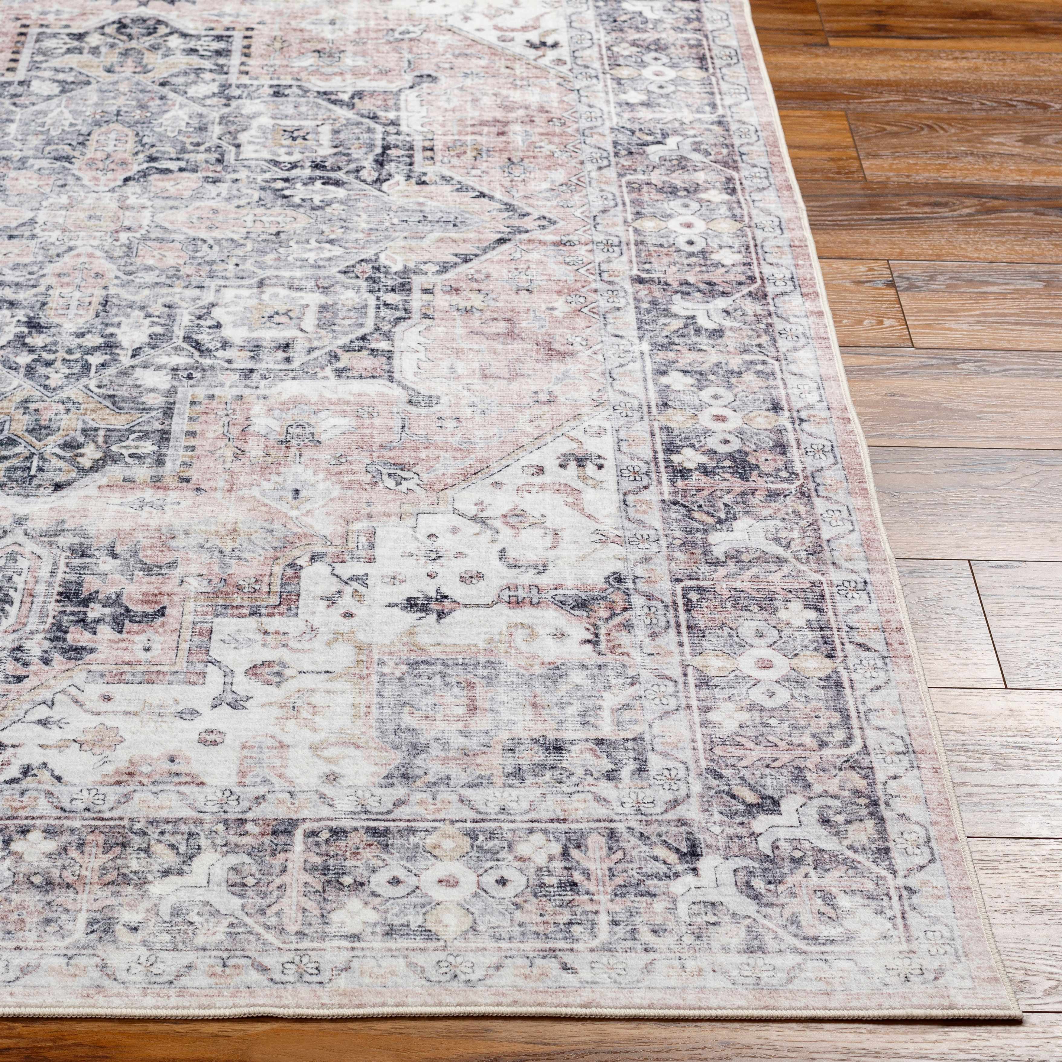 Hauteloom Luca Luxury Washable Area Rug