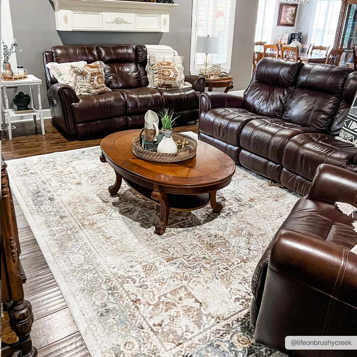 Hauteloom Fang Luxury Washable Area Rug