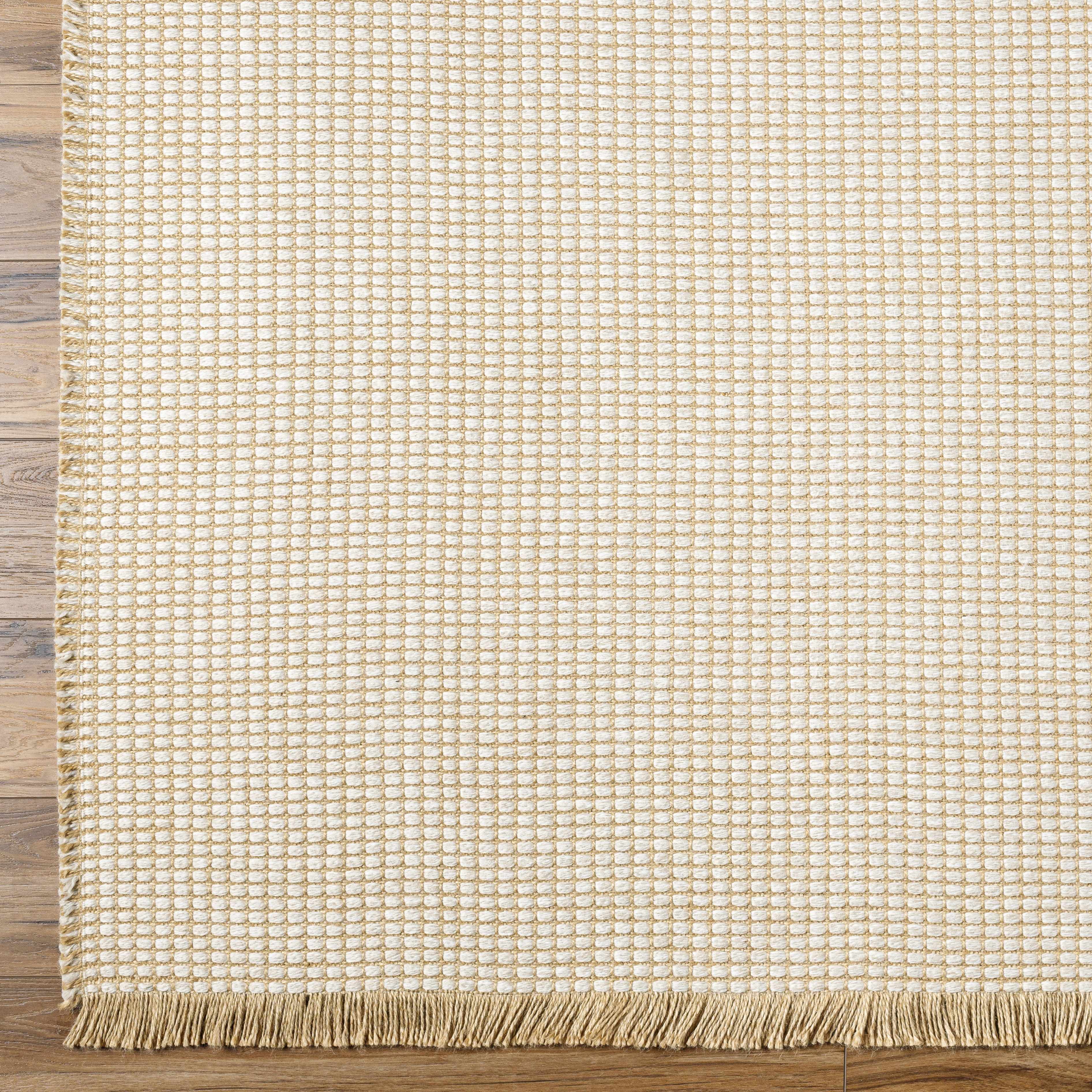 Indulge in Style with Hauteloom Kimi Jute Cream Area Rug - Surya X Becki Owens