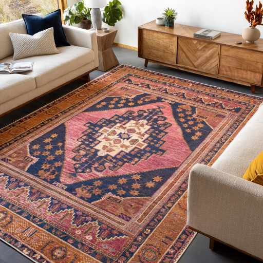 Luxurious Hauteloom Malamote Washable Area Rug