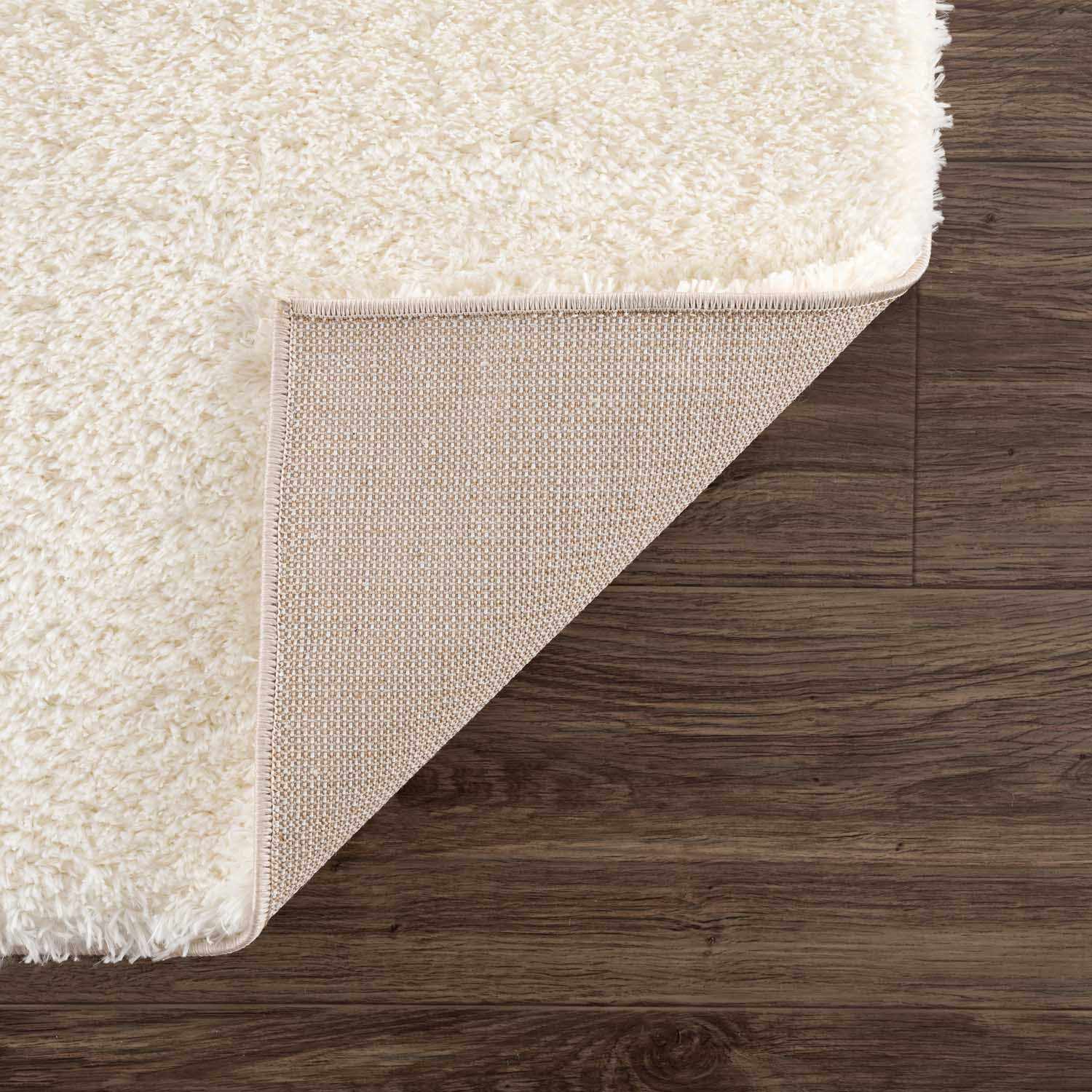 Luxurious Hauteloom Heavenly Cream Plush Rug - A Dreamy Addition to Your Space