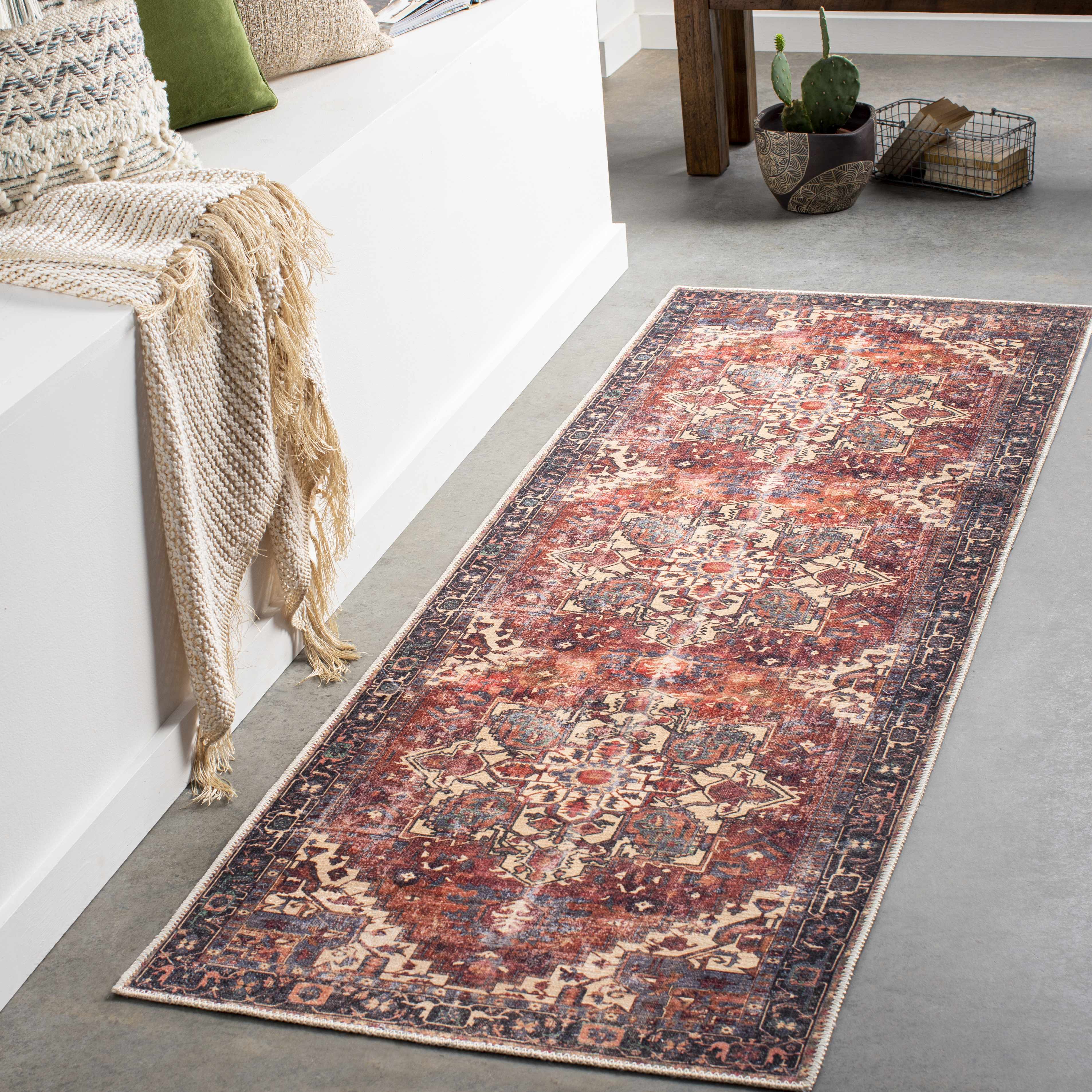Luxurious Hauteloom Bondville Washable Area Rug - Transform Your Space