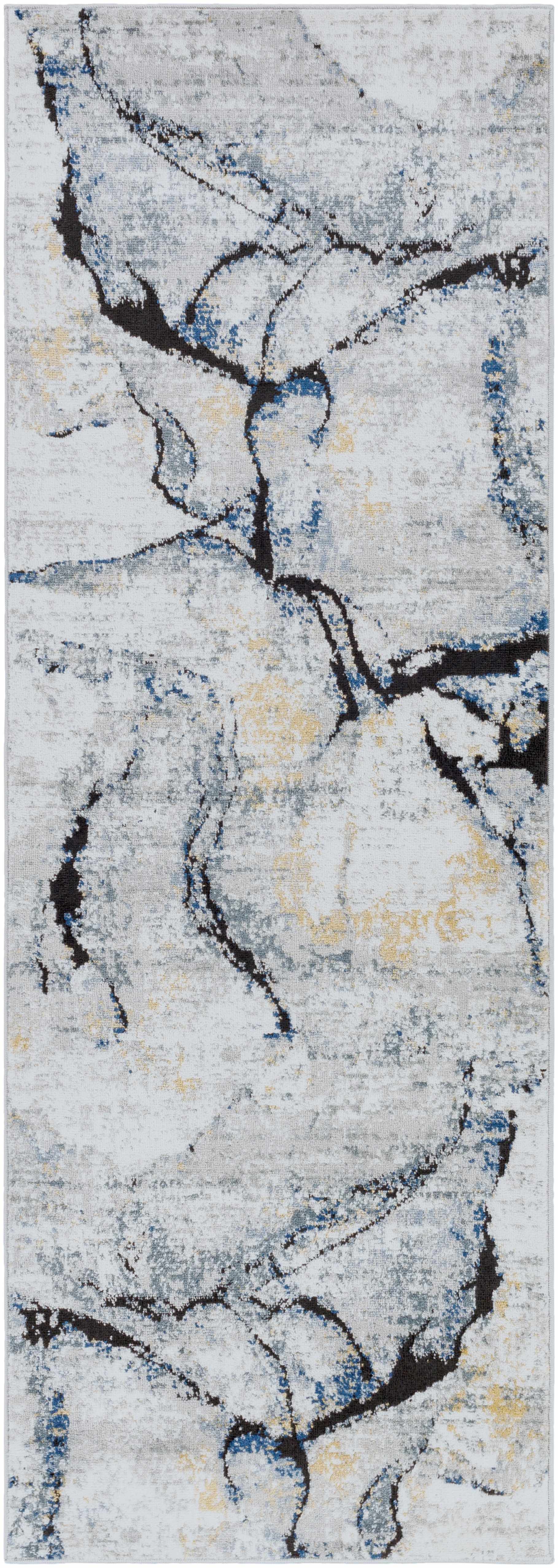 Hauteloom Fremantle Gray Marble Rug - Transform Your Space