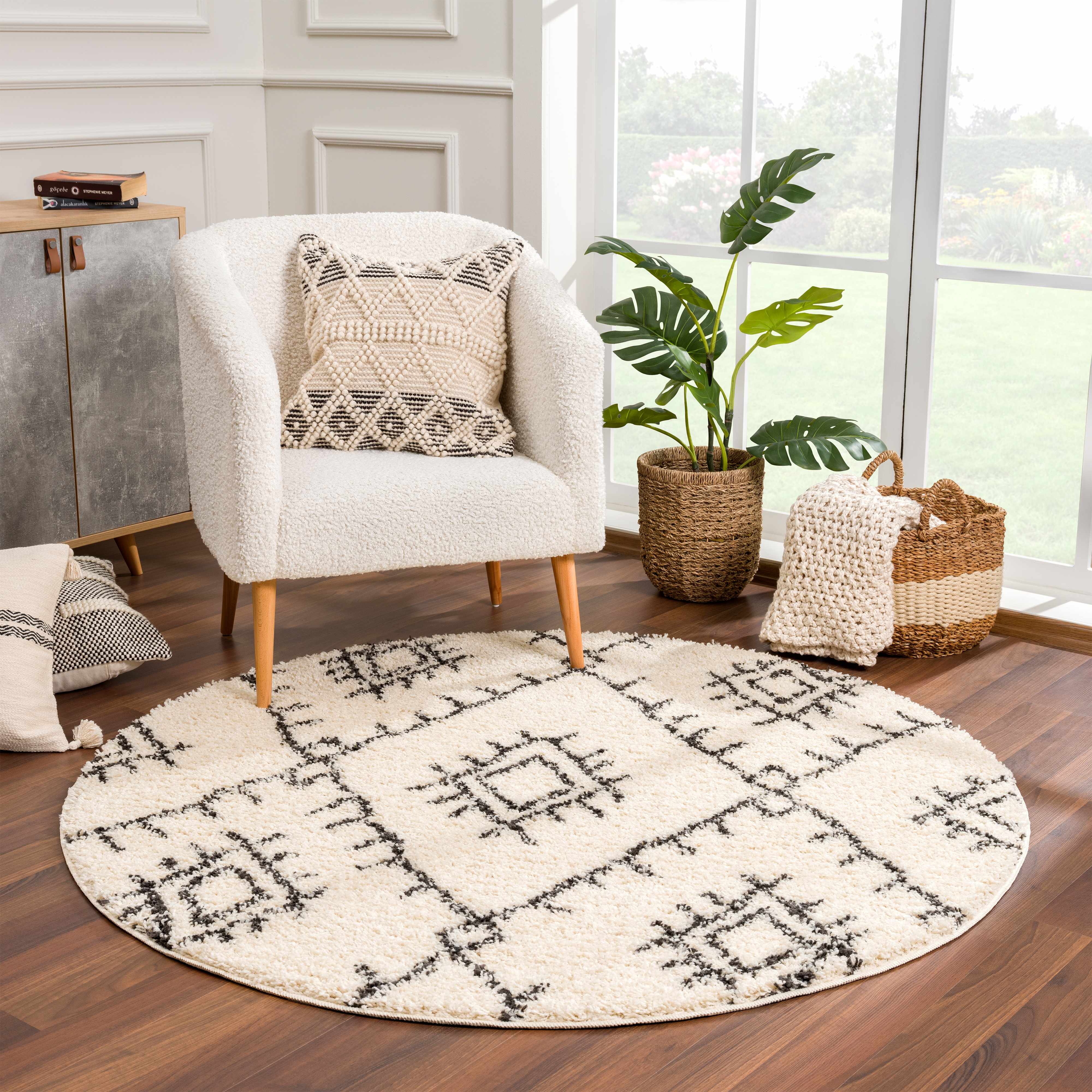 Hauteloom Emlenton Berber Shag Rug - Cozy Up Your Home