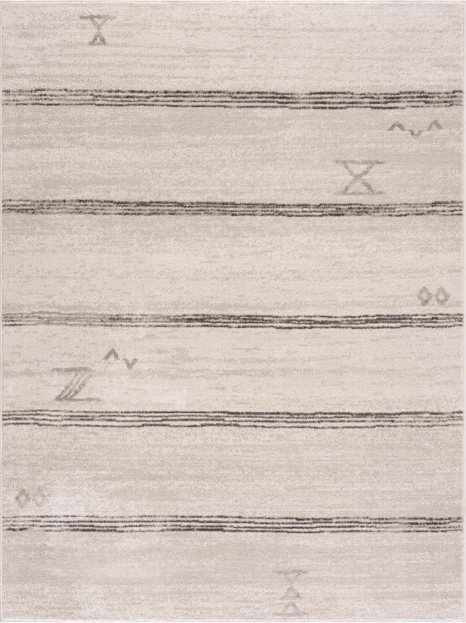 Hauteloom Deja Cream & Charcoal Area Rug - Transform Your Space