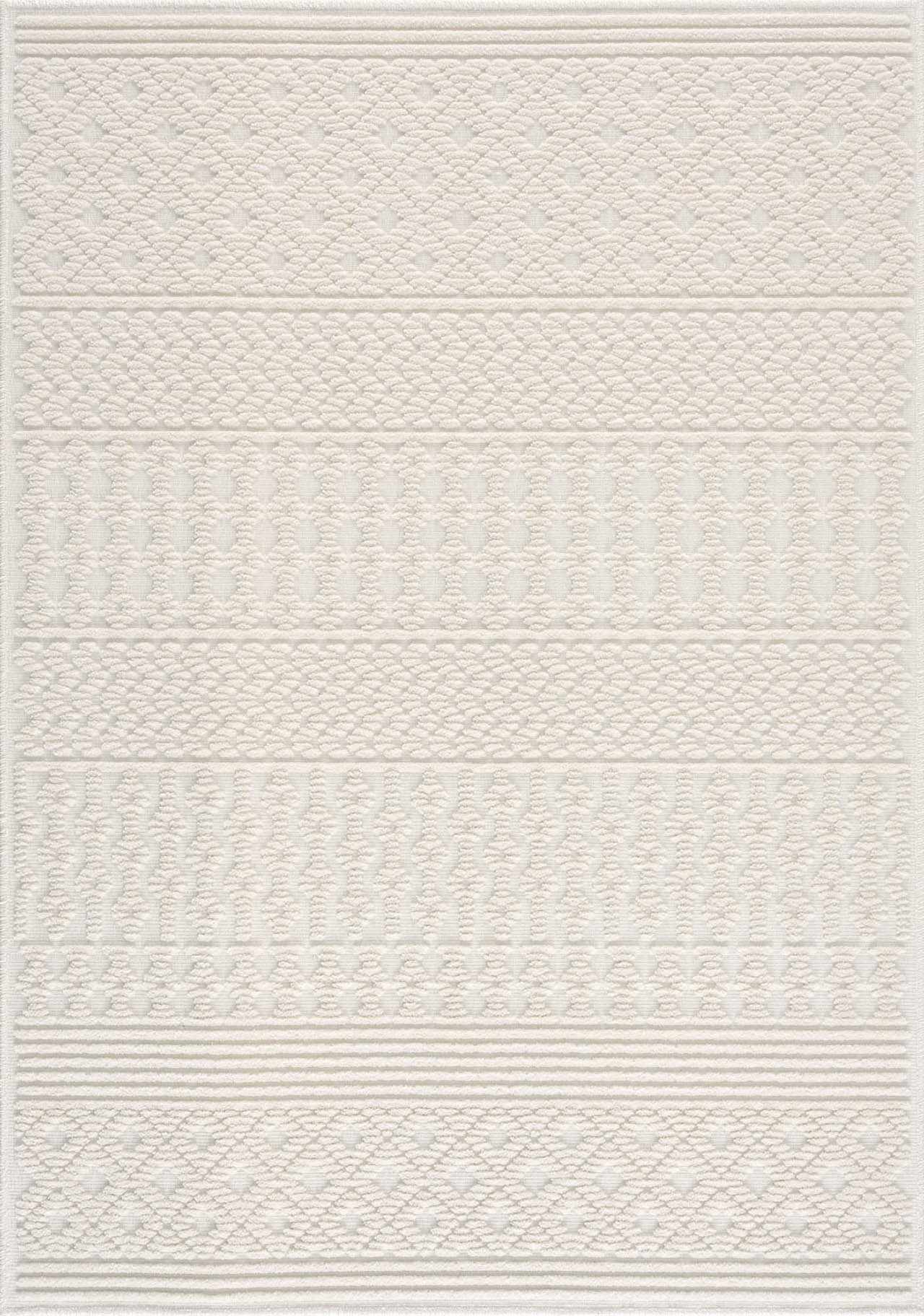 Refresh Your Space with Hauteloom Drago White Washable Area Rug