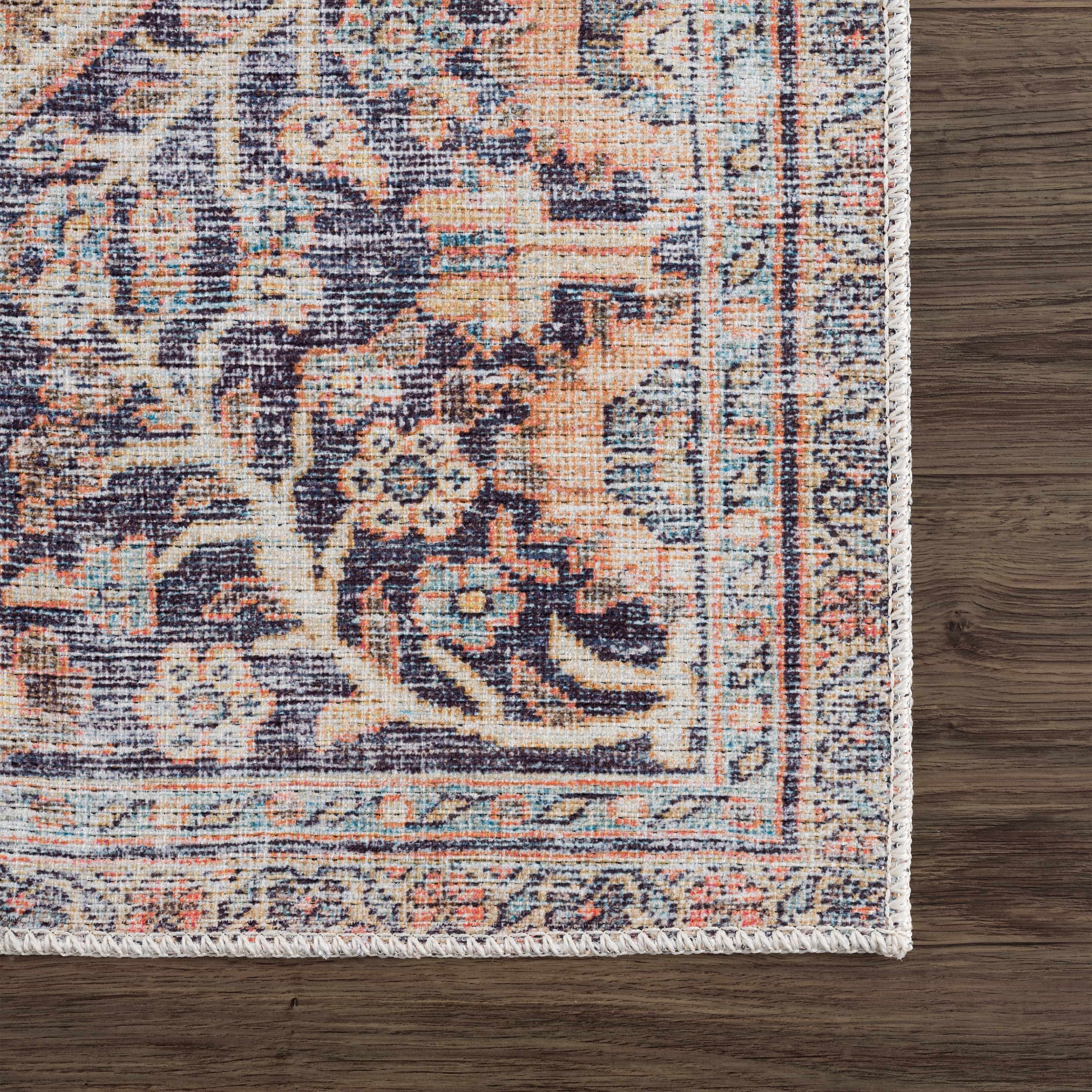 Hauteloom Konstantina Washable Luxury Area Rug