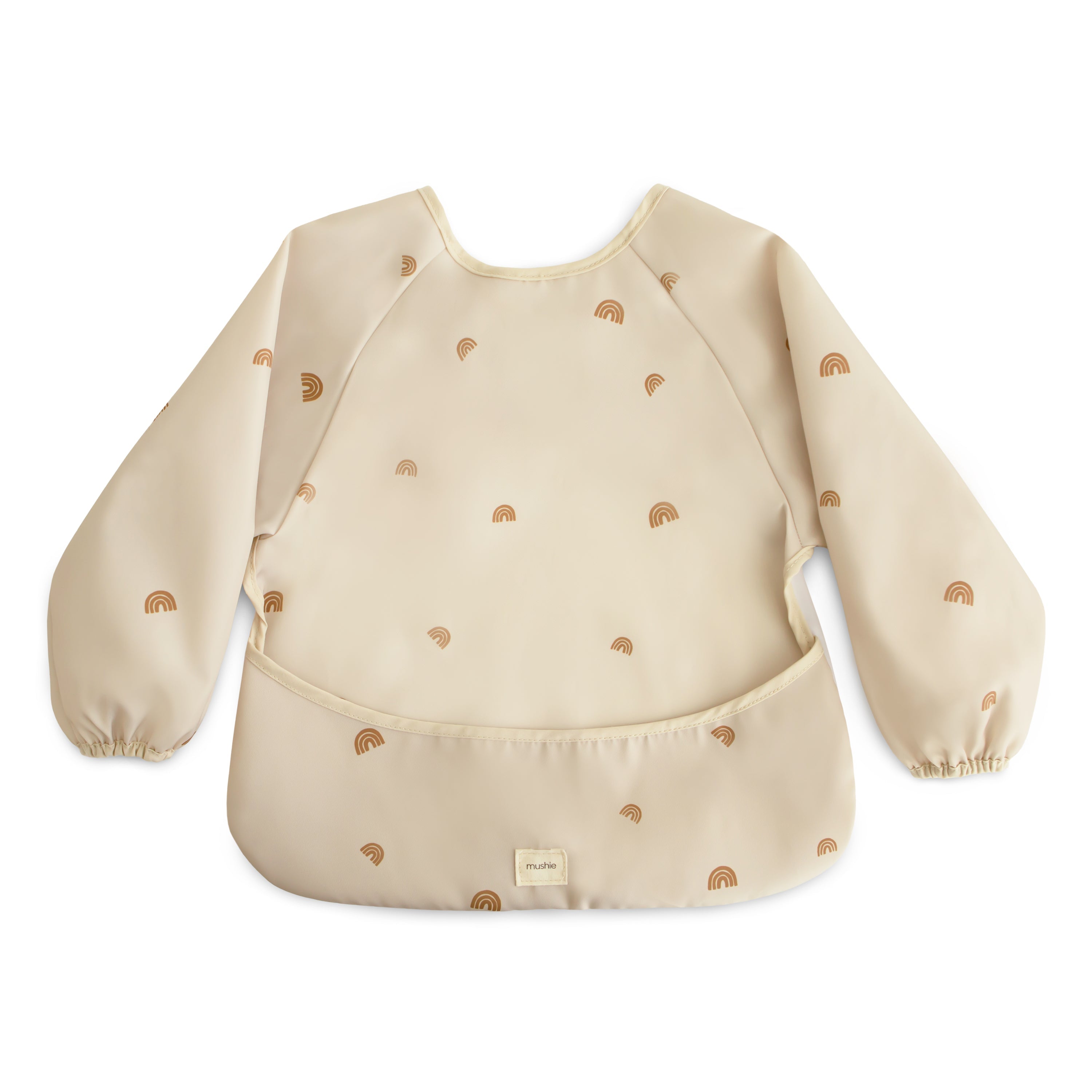 Messy Moments Made Easy: Mushie Long Sleeve Bib