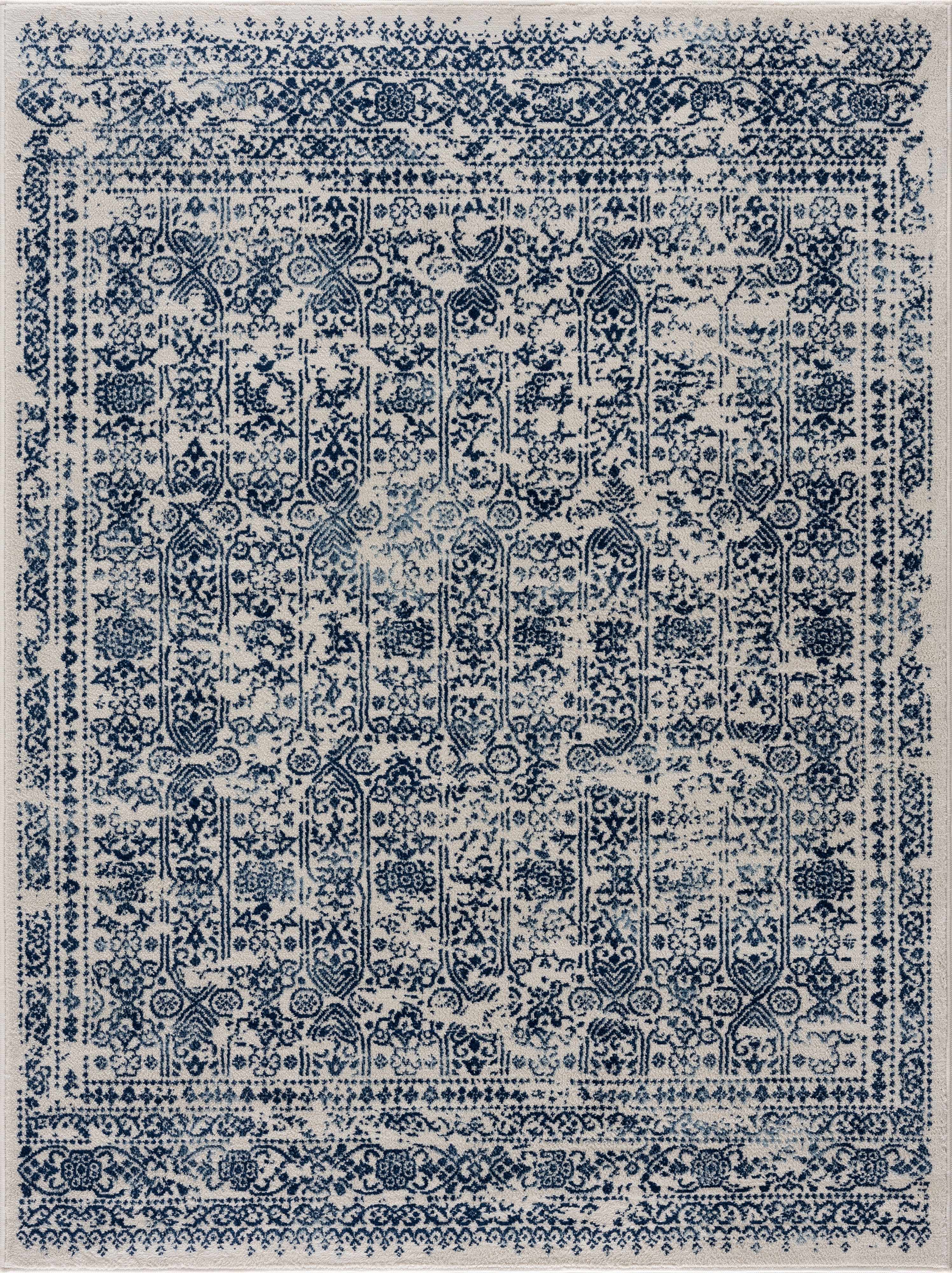 Hauteloom Michie Blue Rug - Transform Your Space