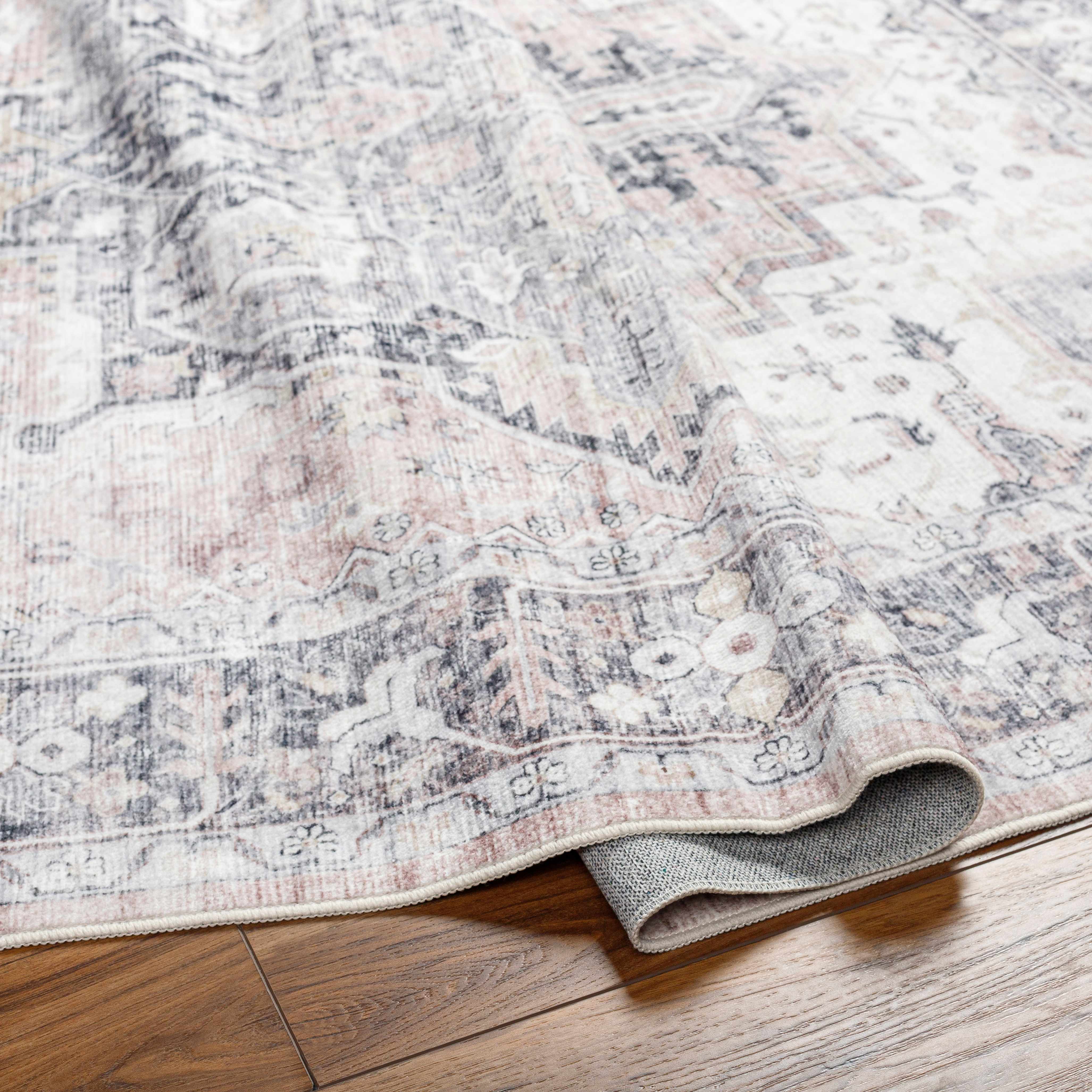 Hauteloom Luca Luxury Washable Area Rug