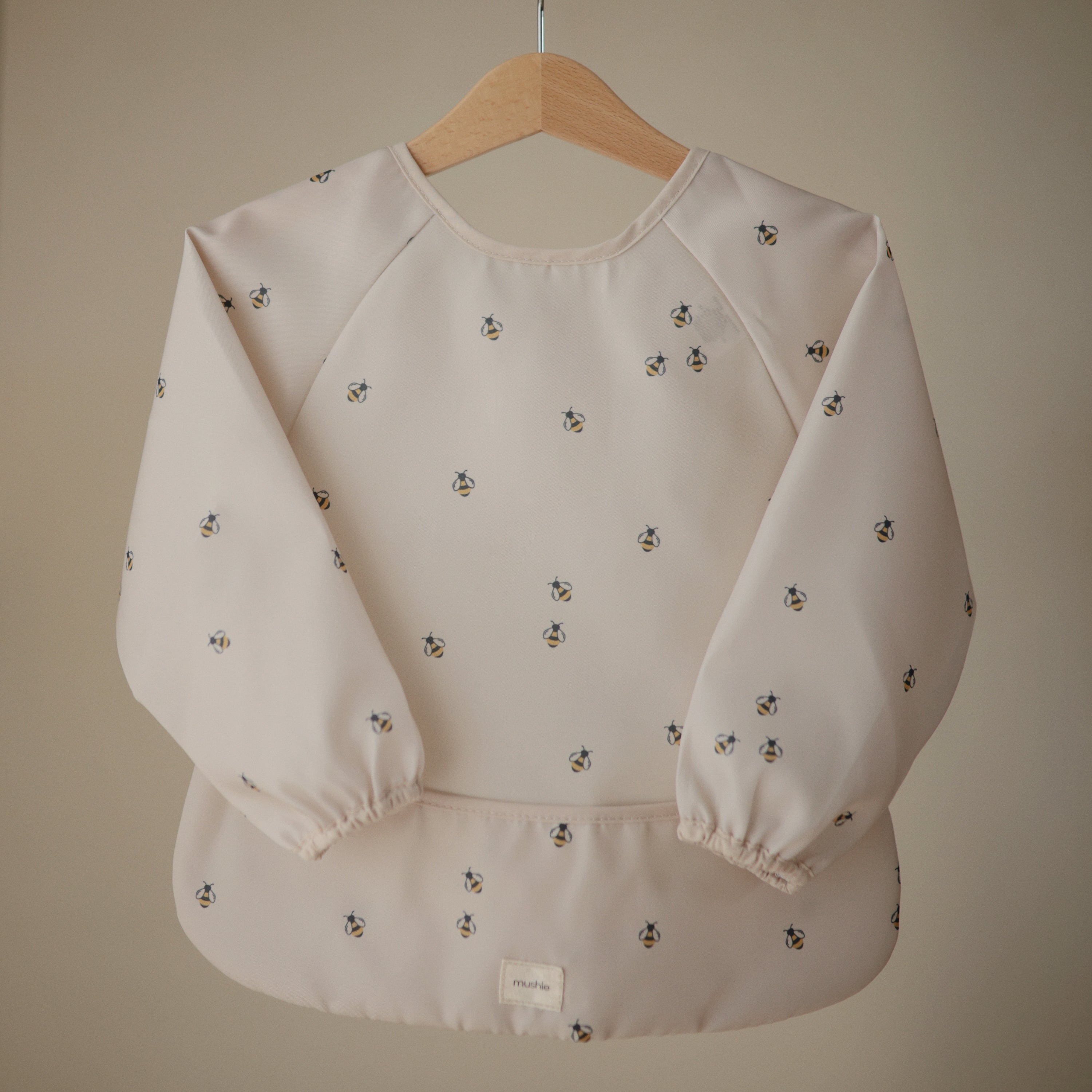 Messy Moments Made Easy: Mushie Long Sleeve Bib