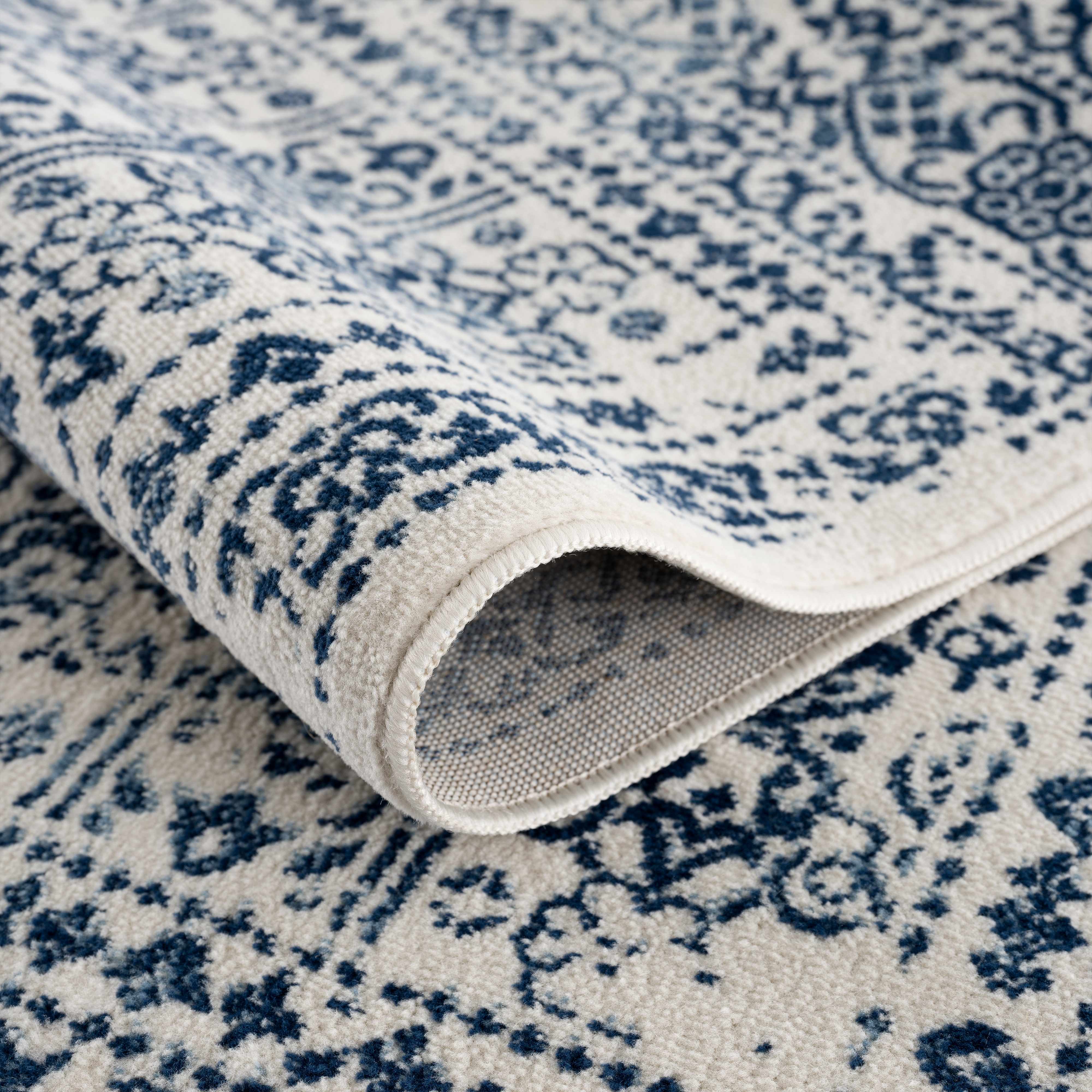 Hauteloom Michie Blue Rug - Transform Your Space