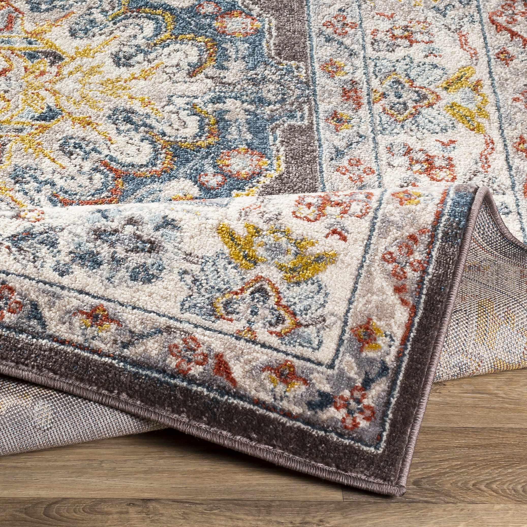Gorgeous Hauteloom Haymond Brown Medallion Area Rug