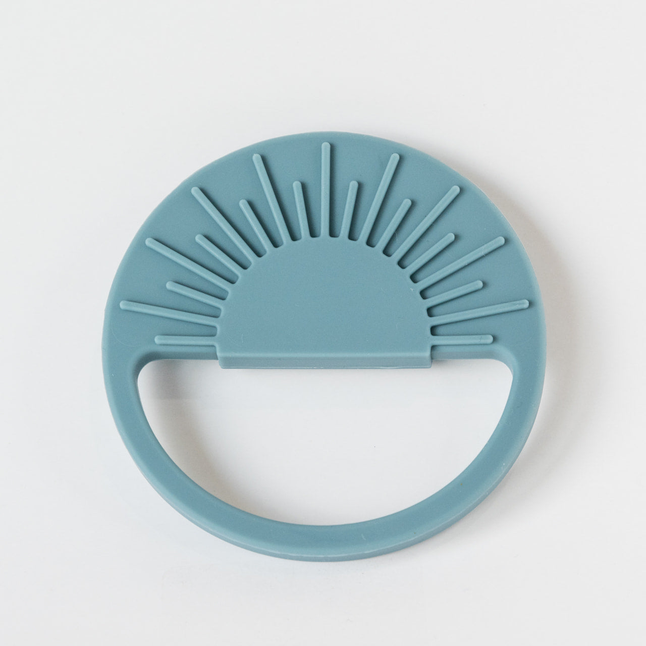 Babeehive Goods Teal Sunburst Teething Toy - Adorable and Gentle for Your Little One