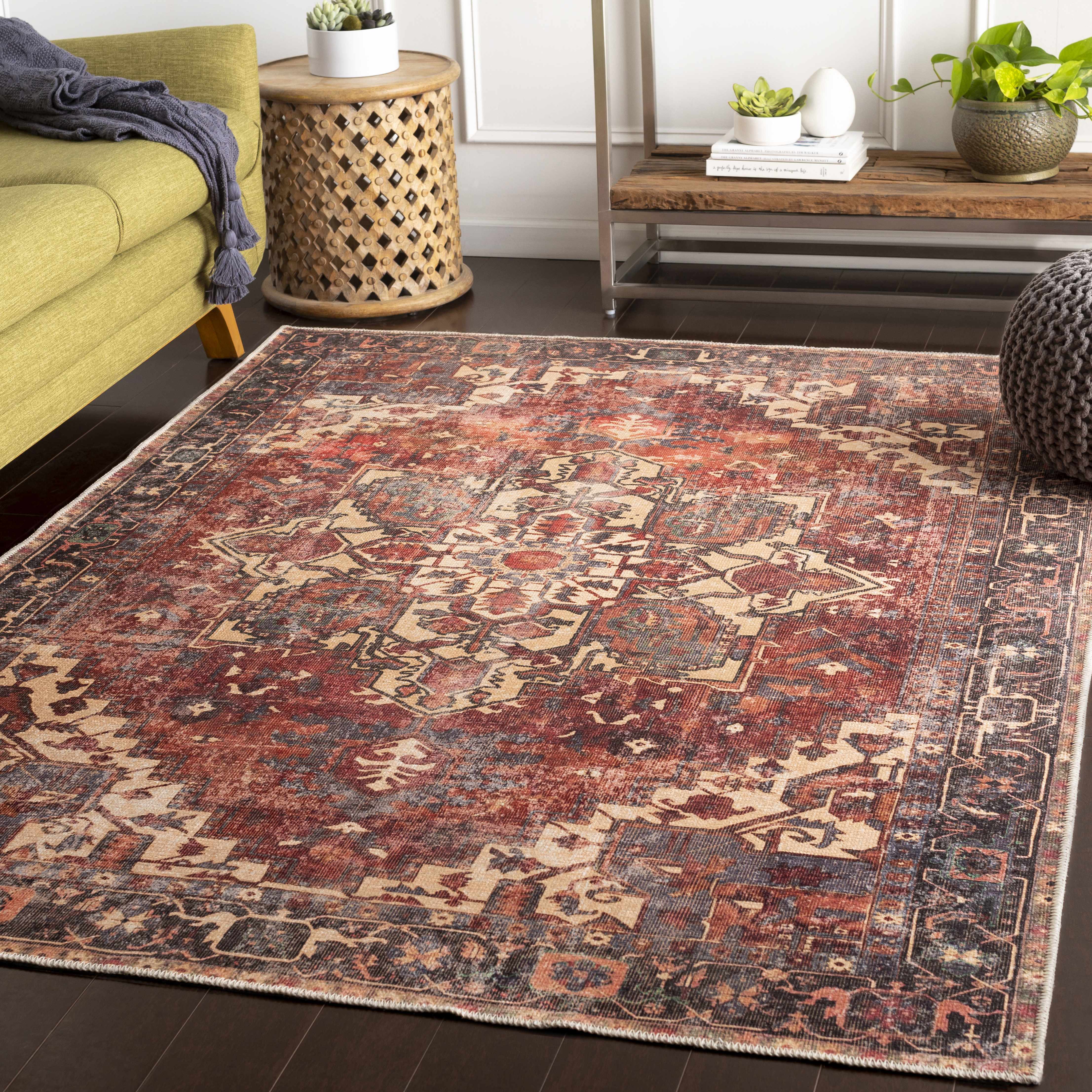 Luxurious Hauteloom Bondville Washable Area Rug - Transform Your Space