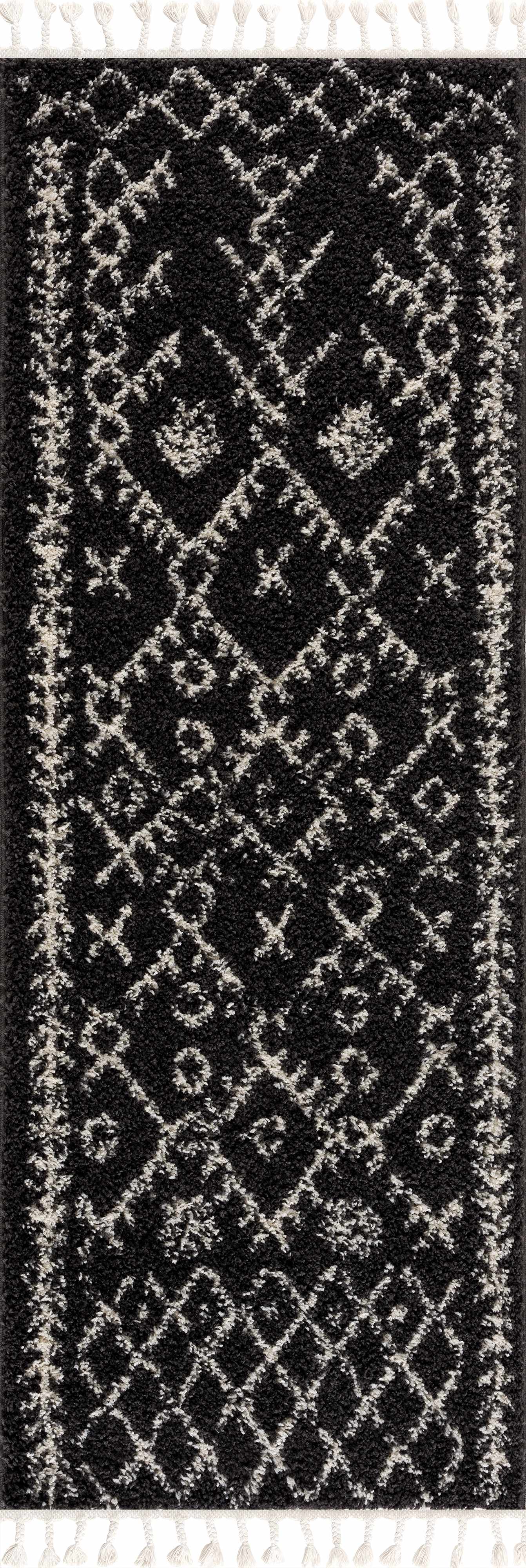 Indulge in Luxury: Hauteloom Godalming Black Plush Carpet