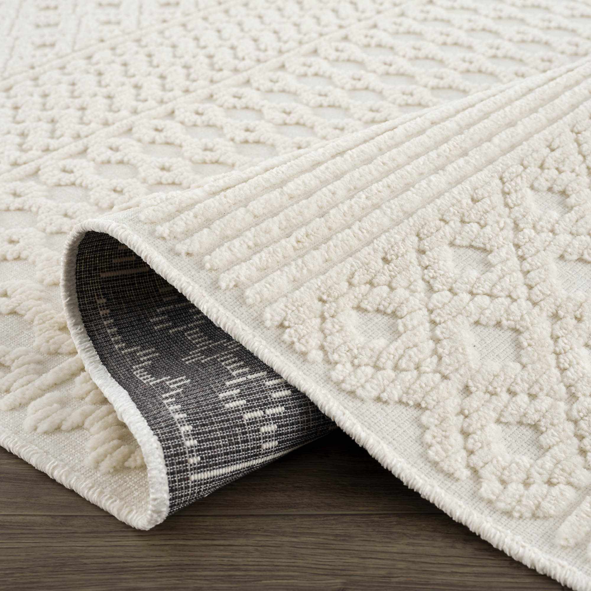 Refresh Your Space with Hauteloom Drago White Washable Area Rug