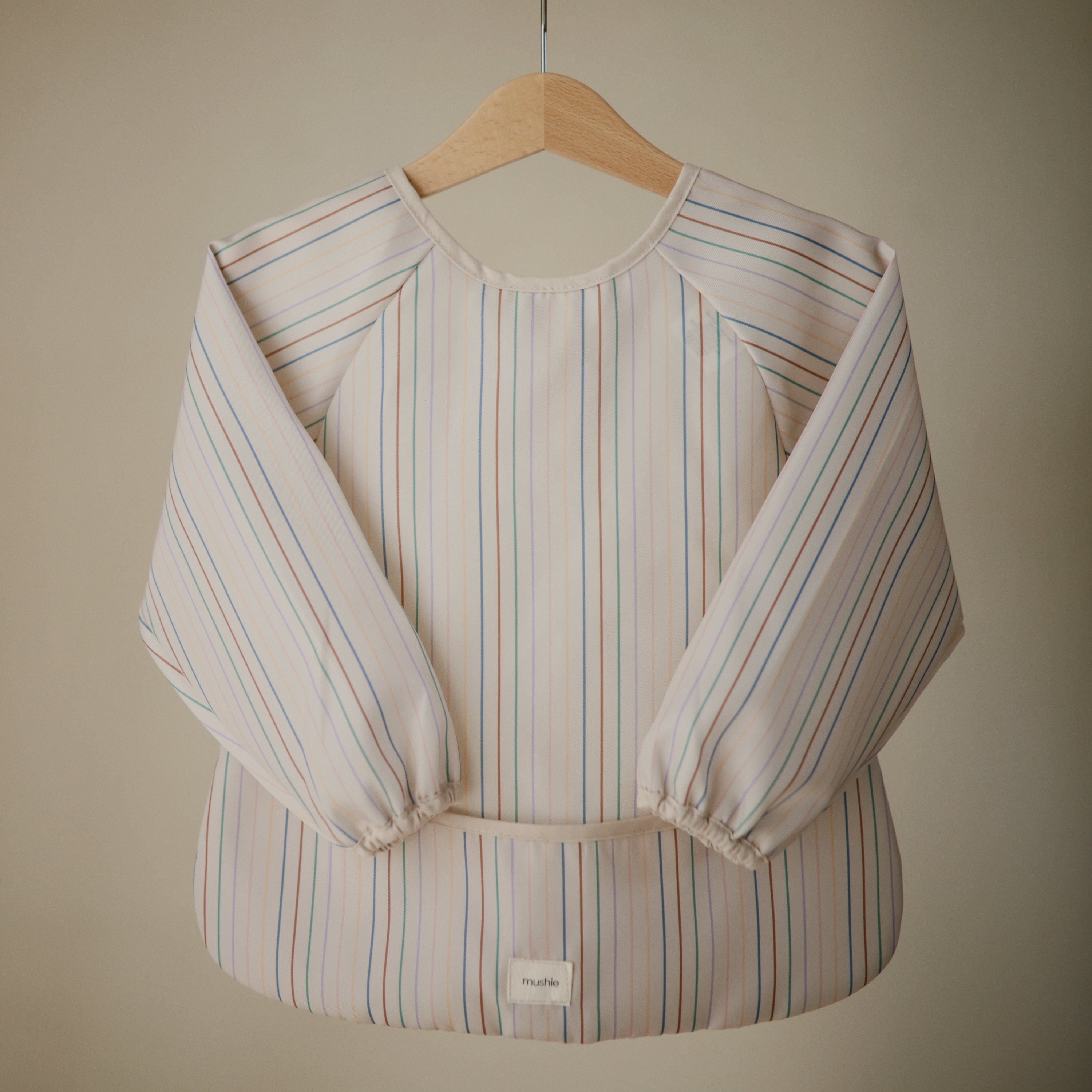 Messy Moments Made Easy: Mushie Long Sleeve Bib
