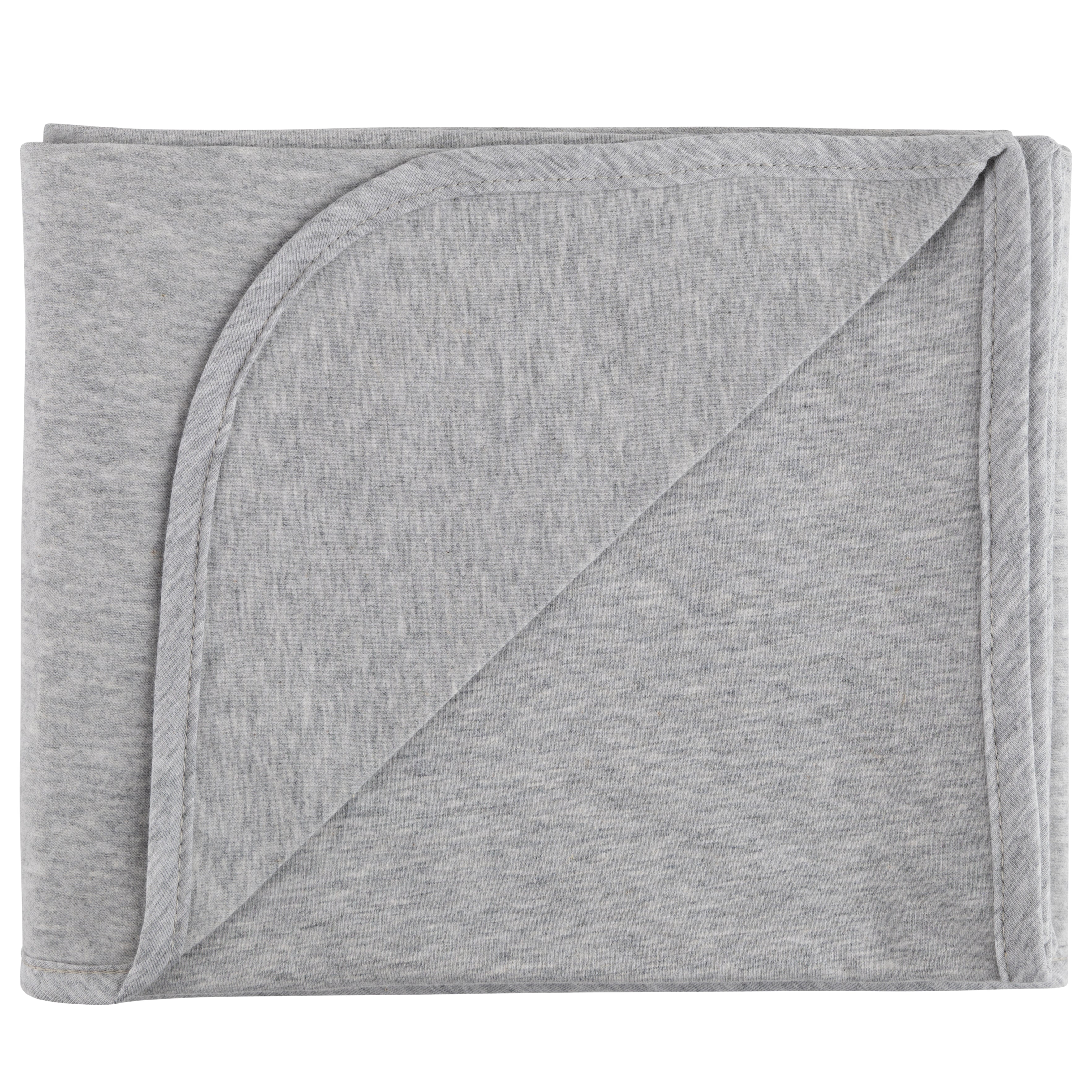 Ely's & Co. Cozy Jersey Knit Cotton Swaddle & Beanie Gift Set - Soft Luxury for Your Little One