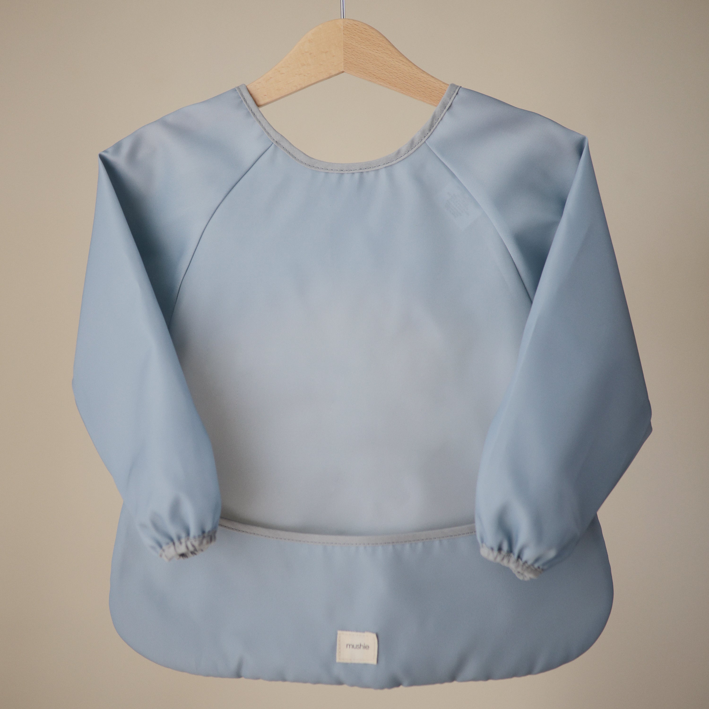 Messy Moments Made Easy: Mushie Long Sleeve Bib