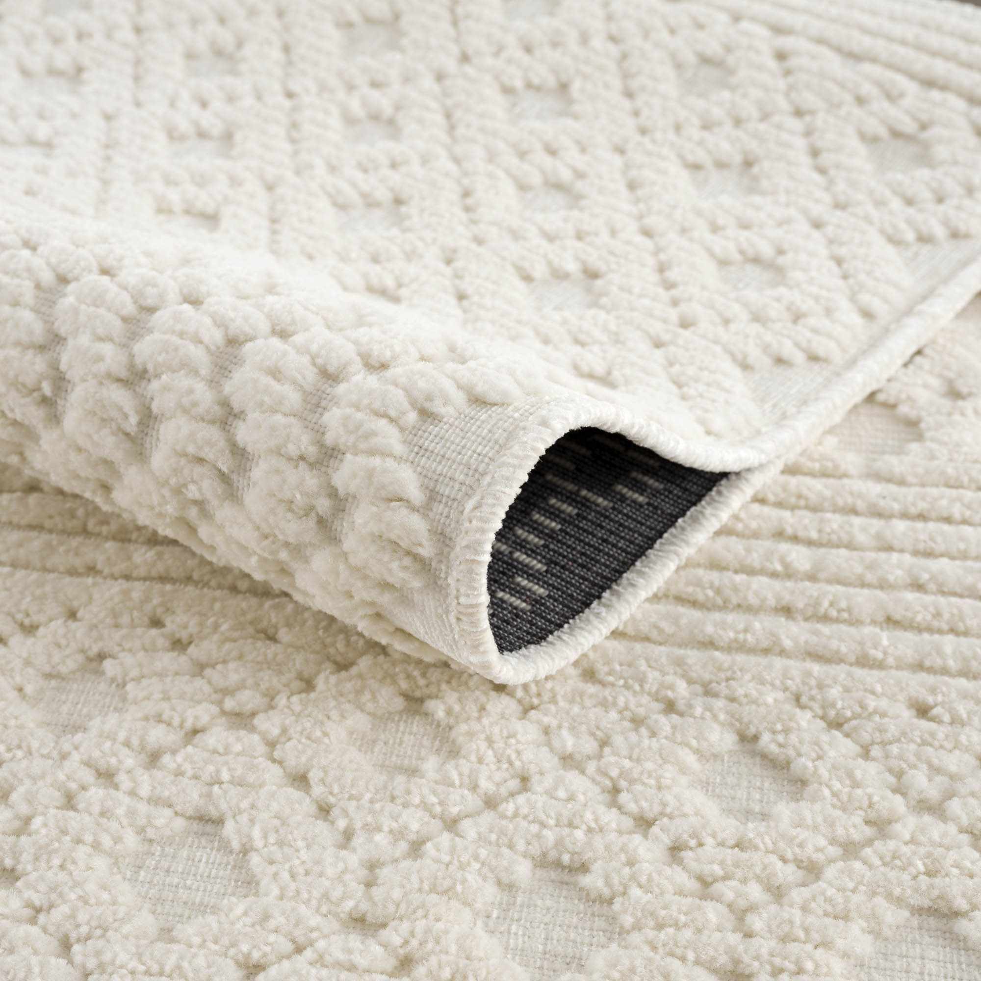 Refresh Your Space with Hauteloom Drago White Washable Area Rug