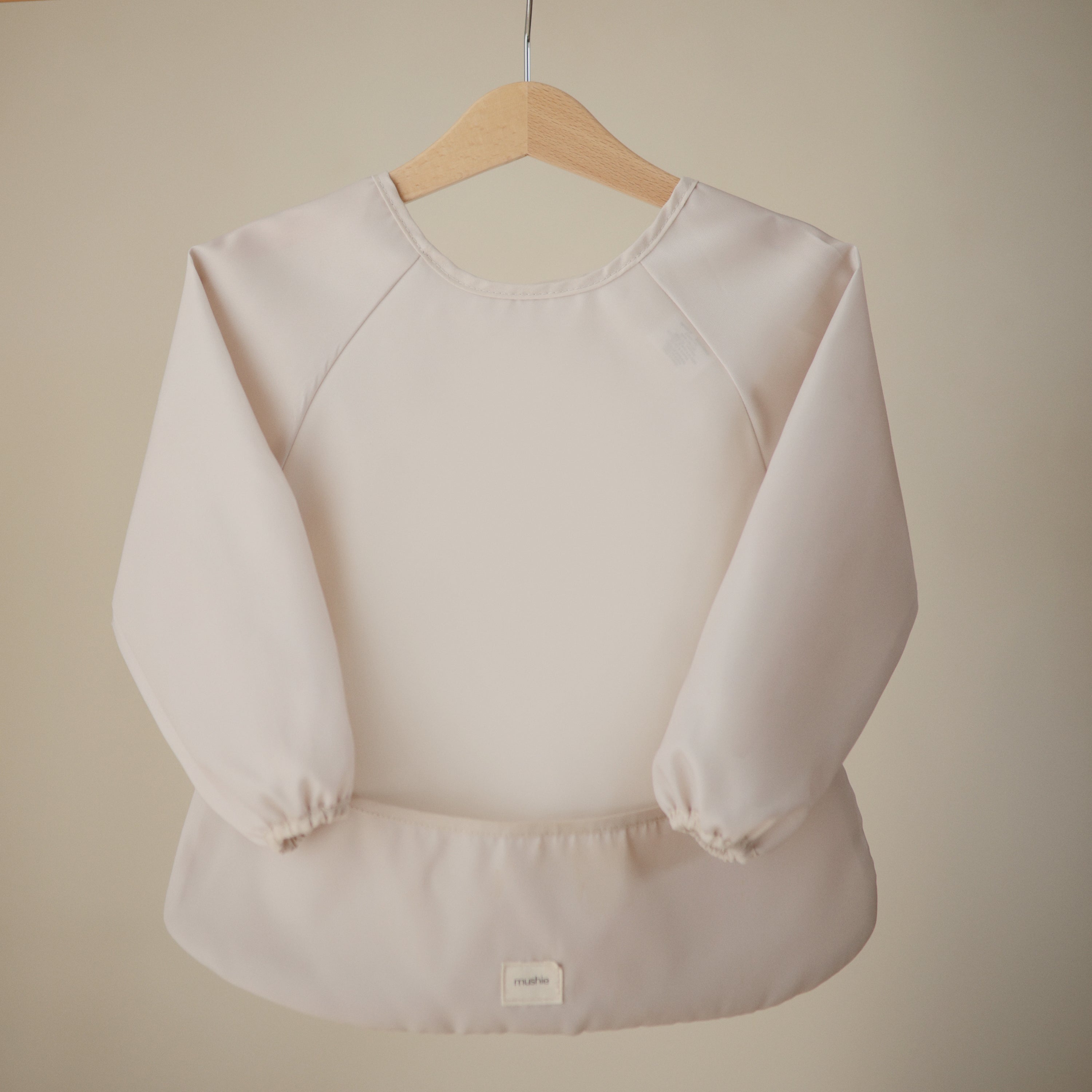 Messy Moments Made Easy: Mushie Long Sleeve Bib