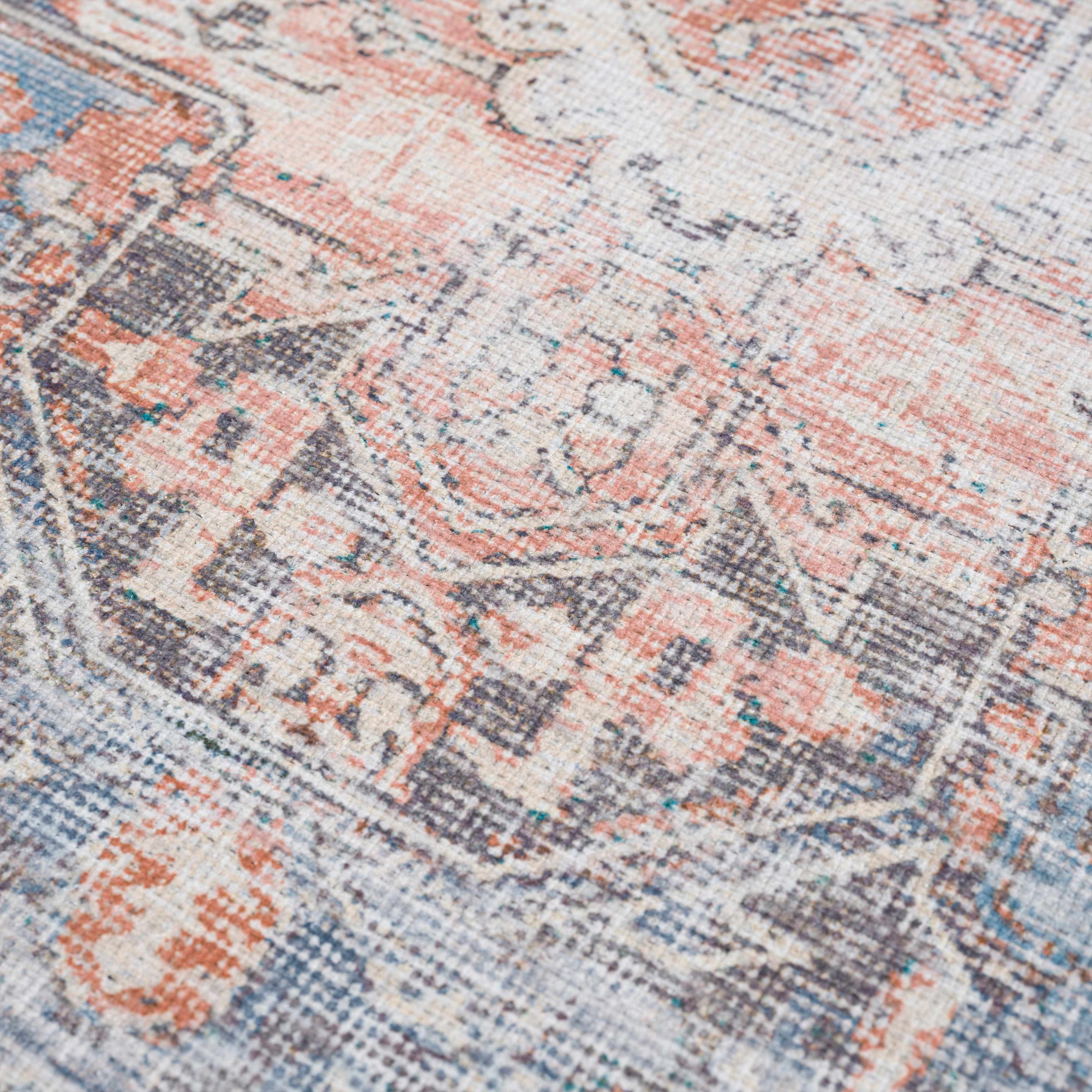 Hauteloom Rosman Distressed Washable Rug - Transform Your Space with Style