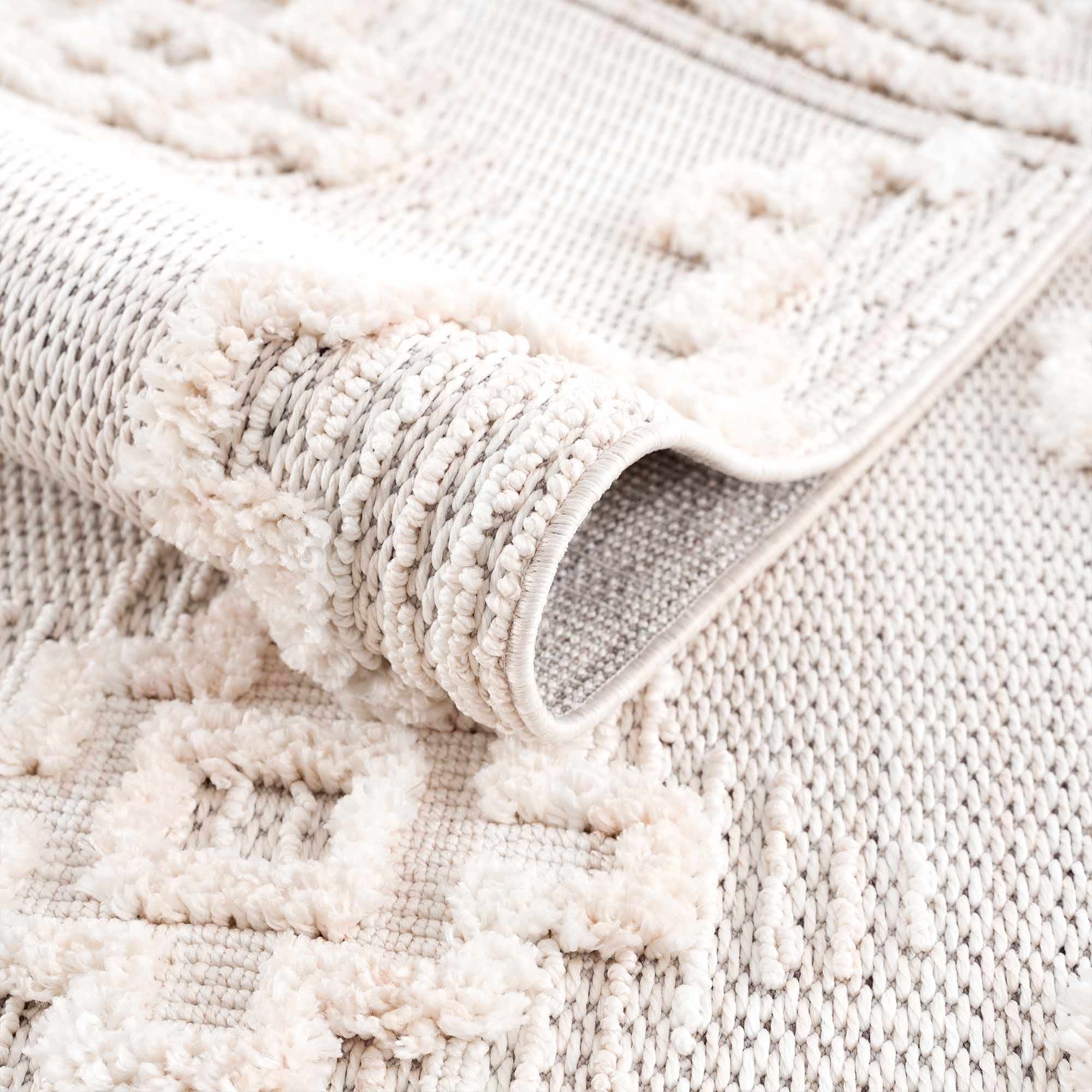 Luxurious Hauteloom Rosales Cream Area Rug for Every Space