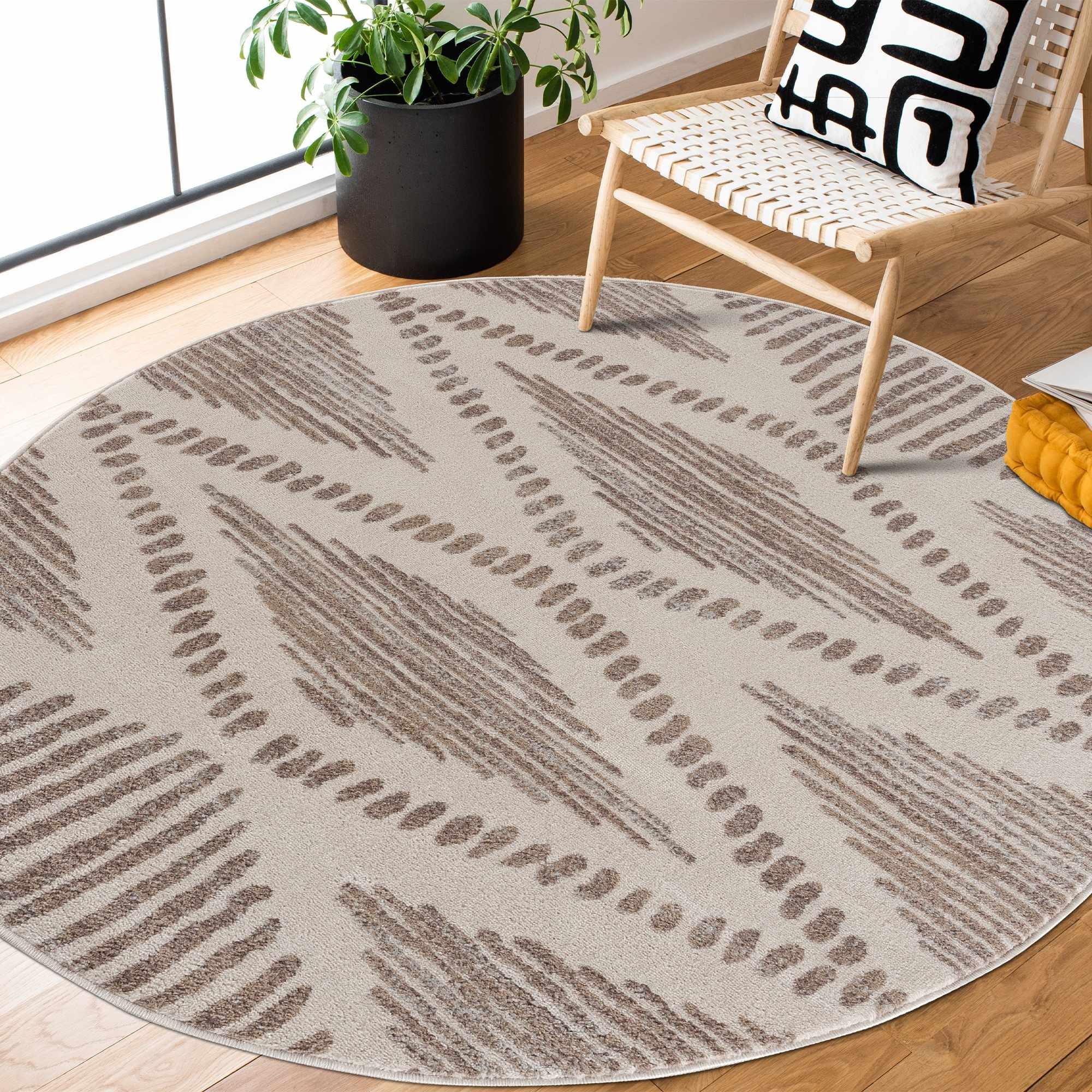 Exquisite Hauteloom Tigrisis Beige 2328 Area Rug - Transform Your Space!
