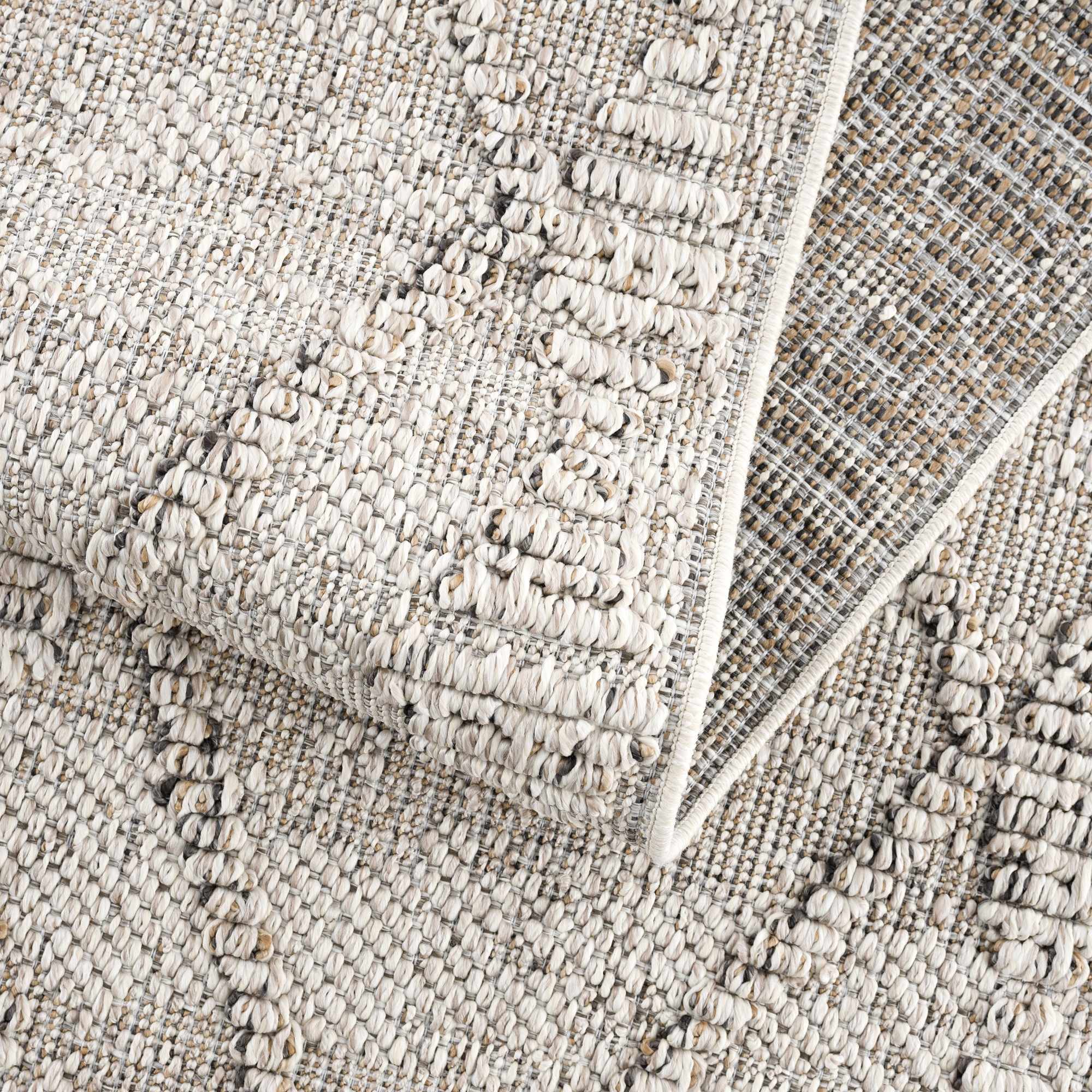 Hauteloom Nyla Bone Elegant Area Rug