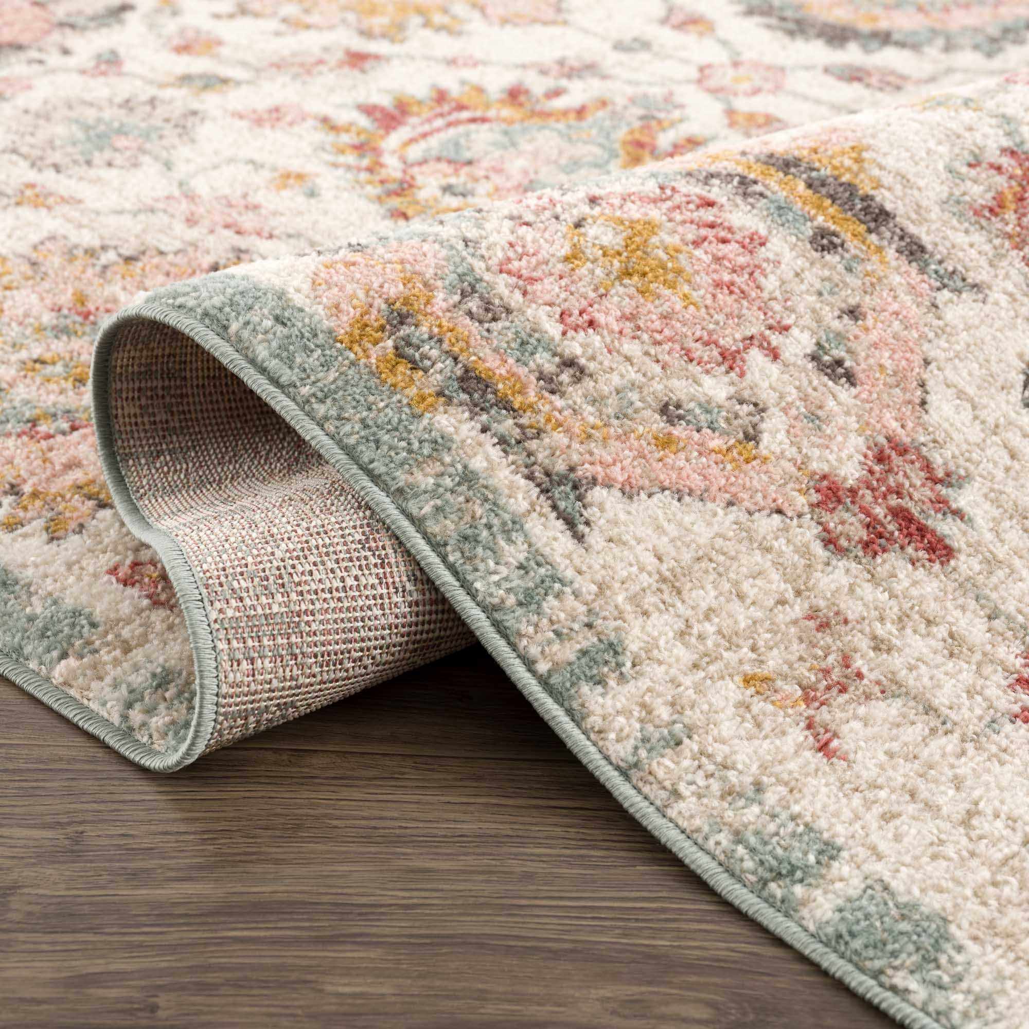 Exquisite Hauteloom Twilight Floral Performance Rug