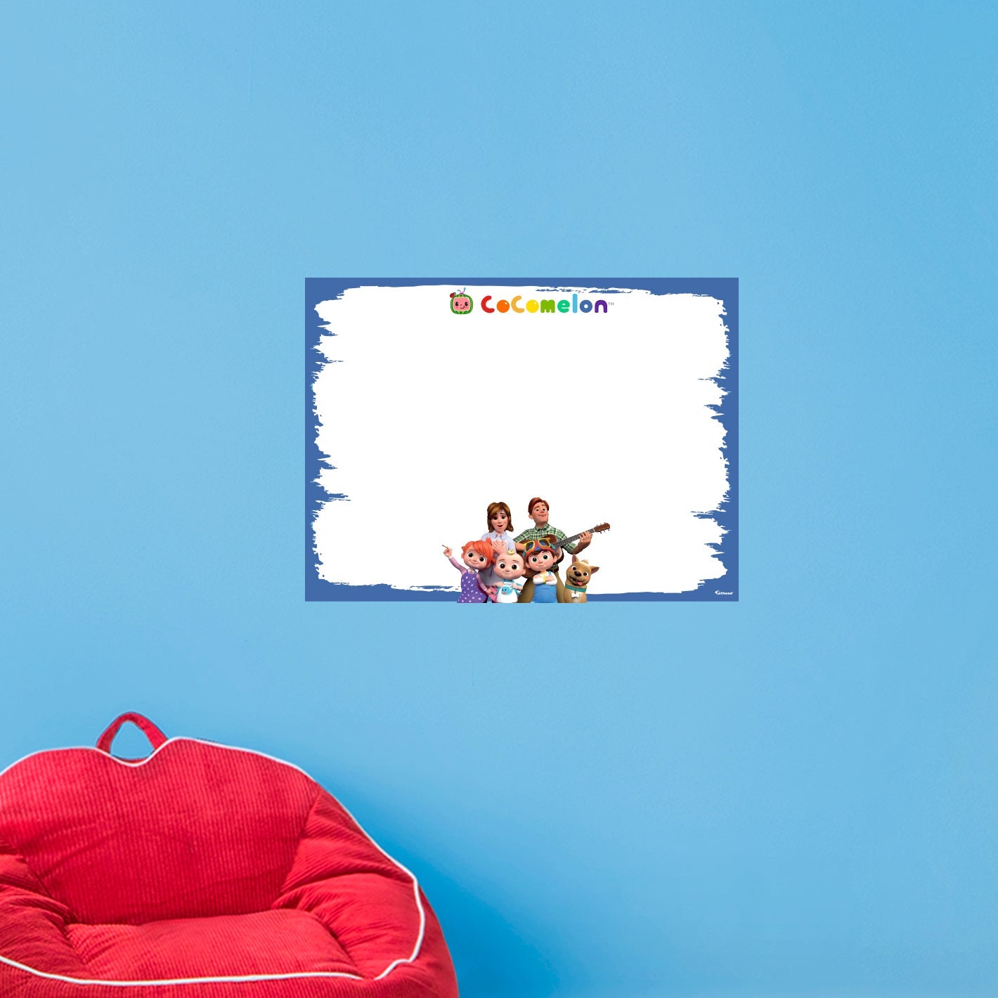 CoComelon Fathead JJ Family Dry Erase Officially Licensed Removable Adhesive Decal
