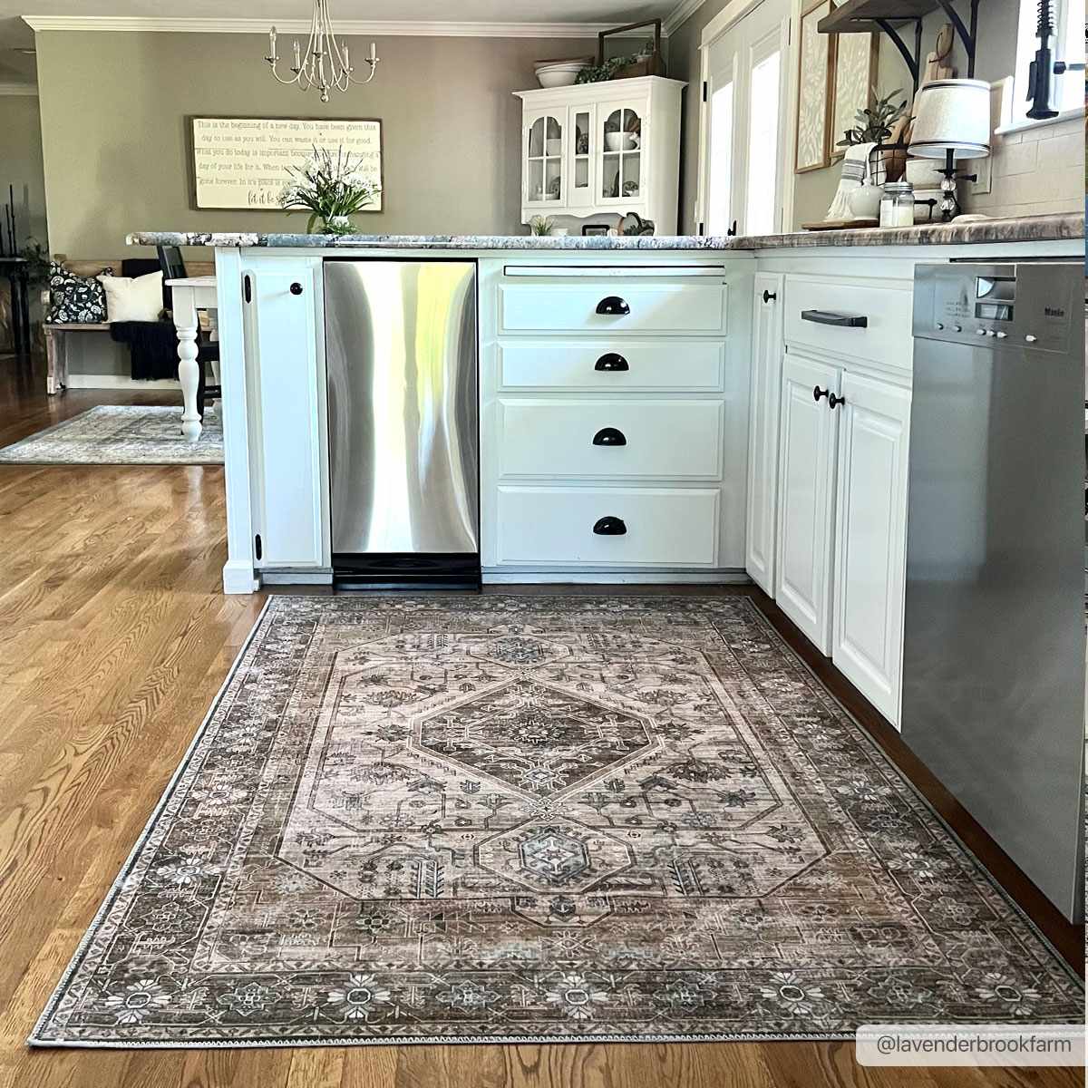 Hauteloom Progress: Your Stylish and Practical Washable Area Rug