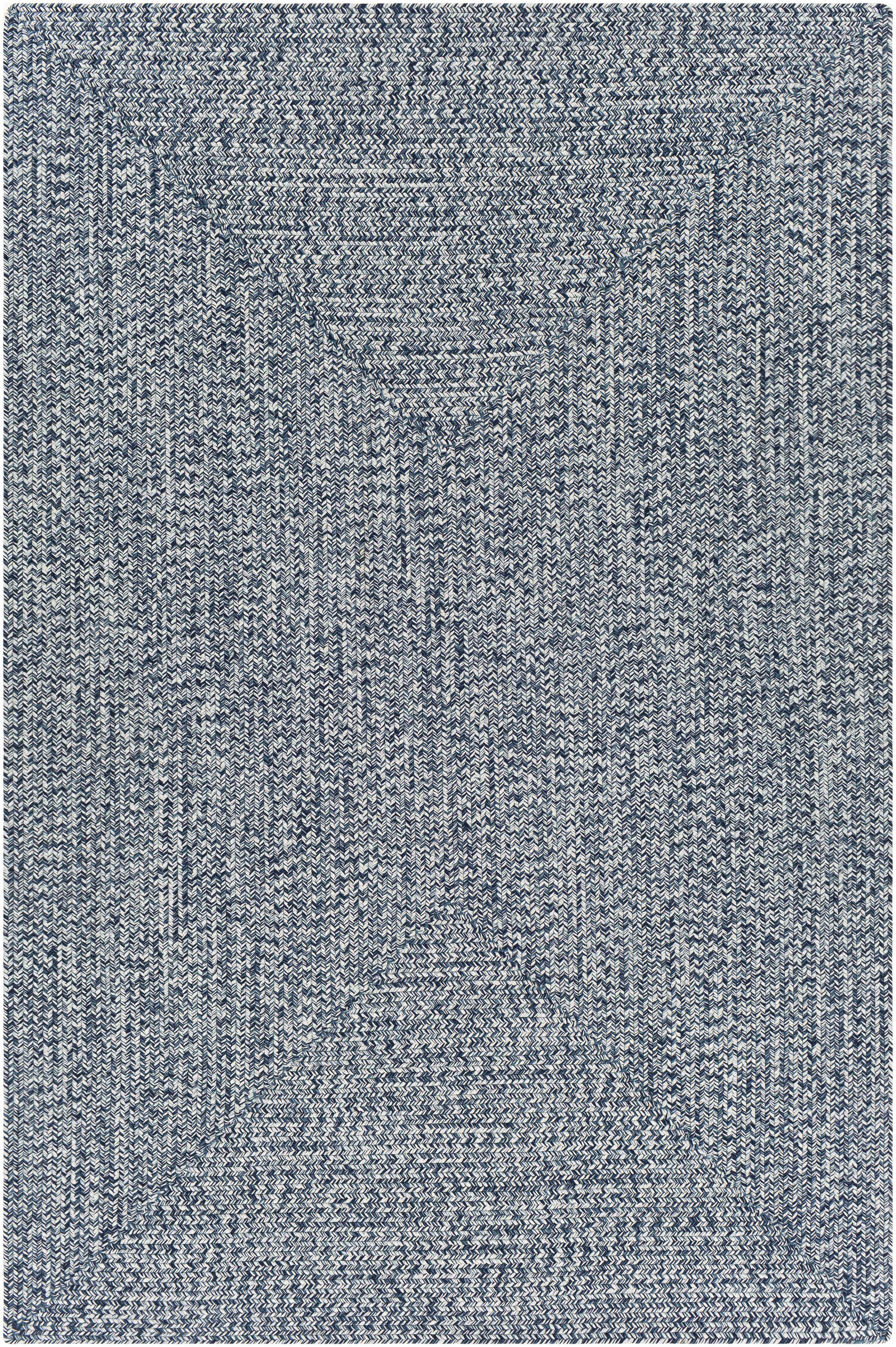 Exquisite Hauteloom Blue Braided Faux Jute Rug - A Must-Have for Your Space