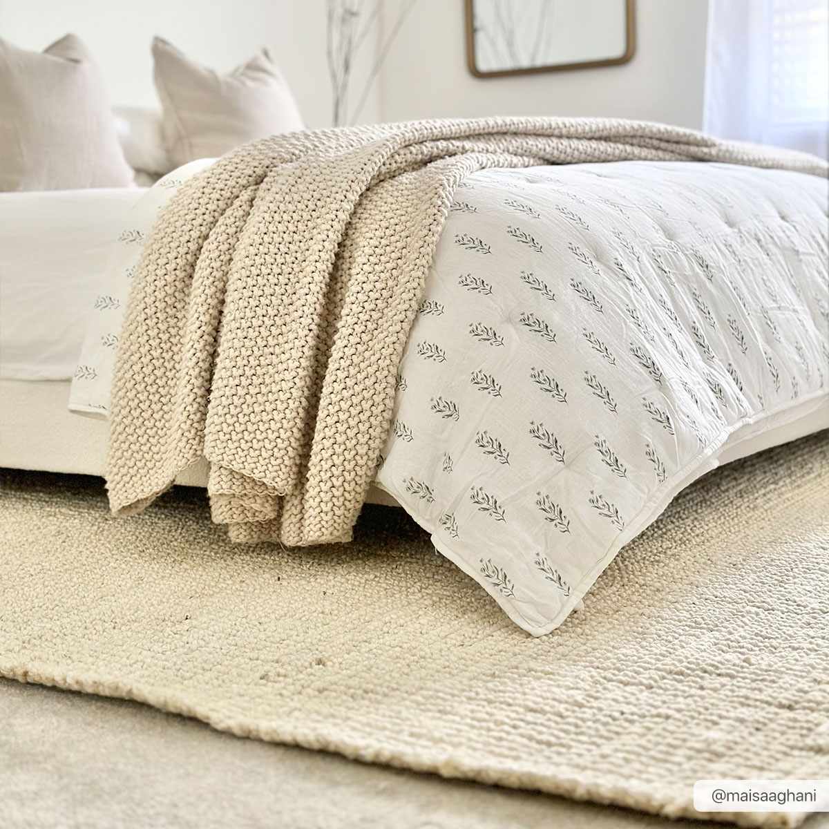 Livabliss x Becki Owens Calla Jute Beige Area Rug - Invite Timeless Beauty Home