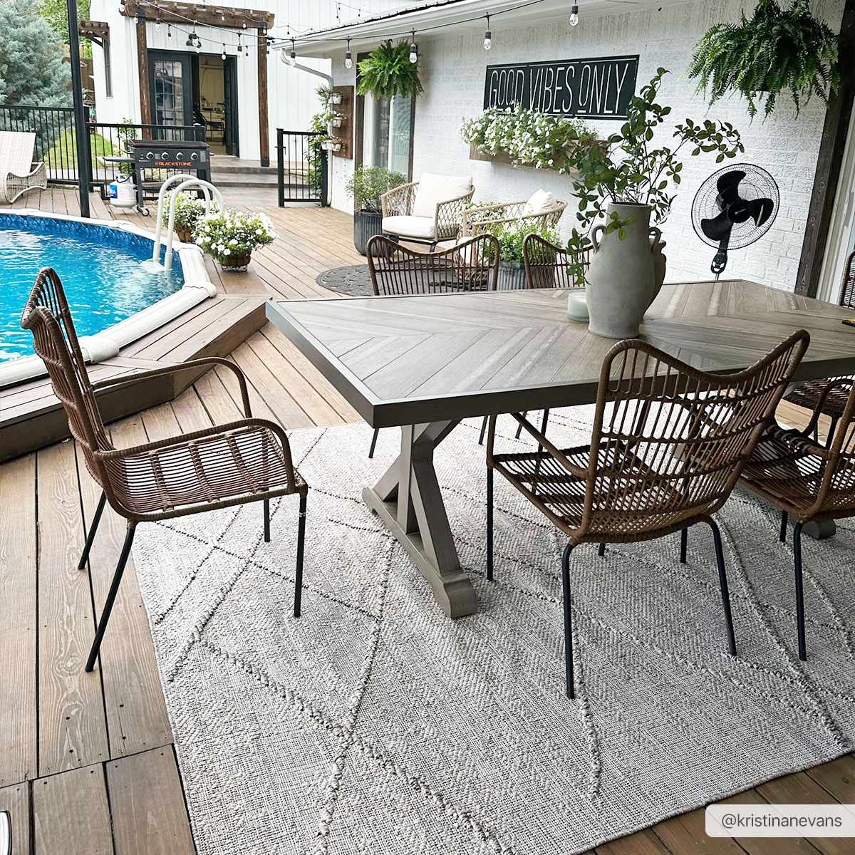 Exclusive Hauteloom Baqer Bone & Tan Textured Performance Rug - A Limited Edition Gem