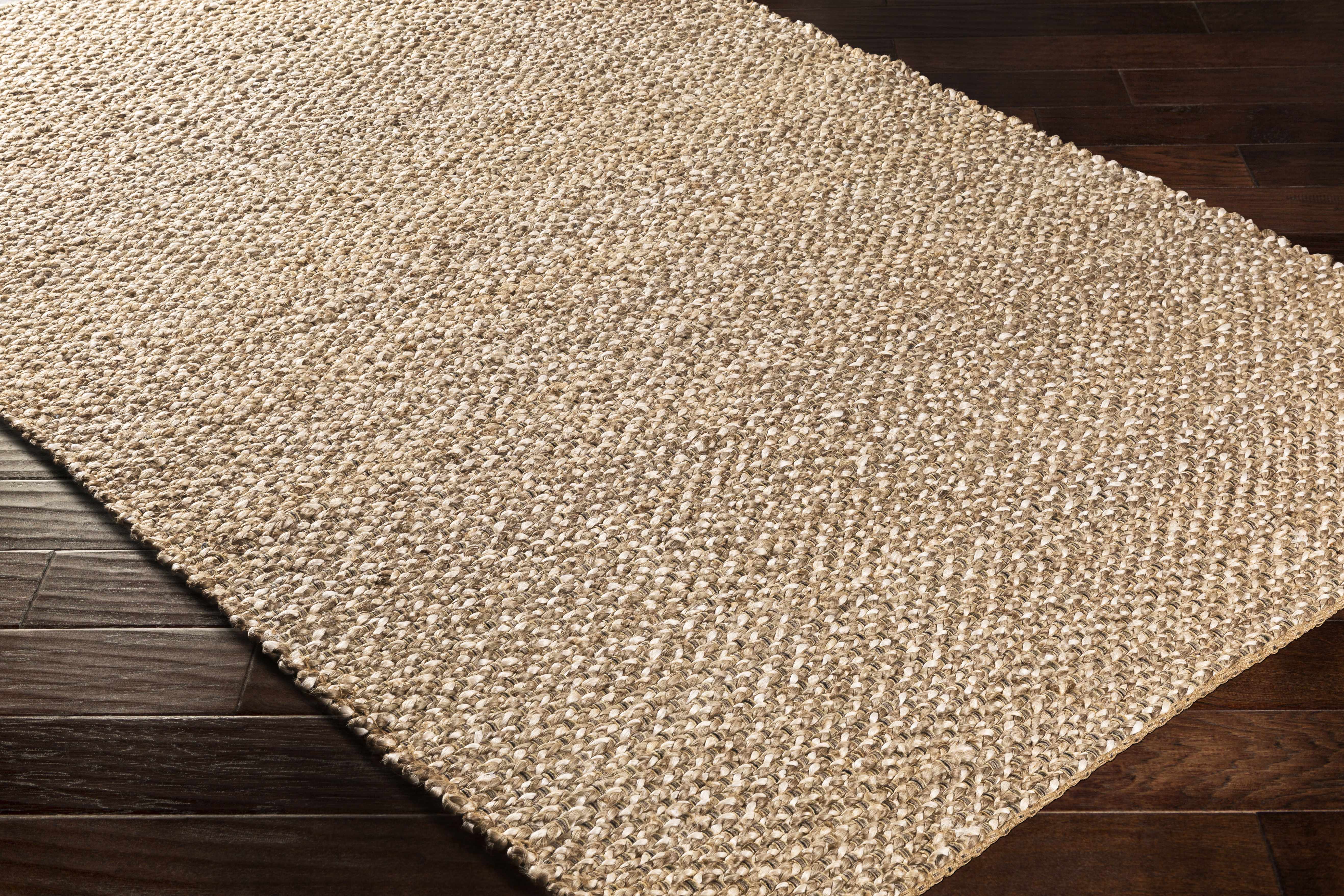 Exquisite Hauteloom Caspar Hand-Woven Natural Jute Rug