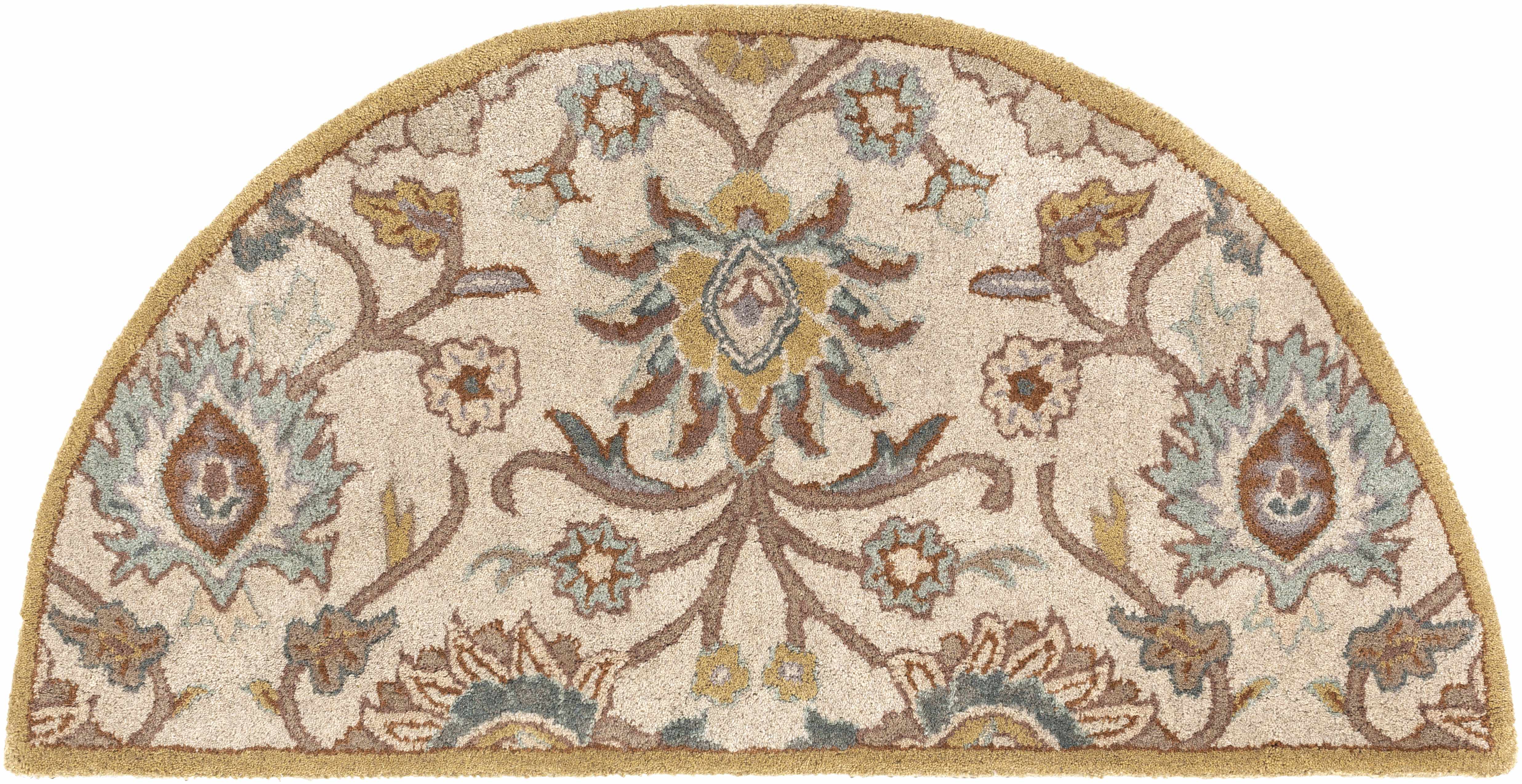 Hauteloom Conesus Hand Tufted Tan Wool Rug - A Luxurious Addition to Your Space