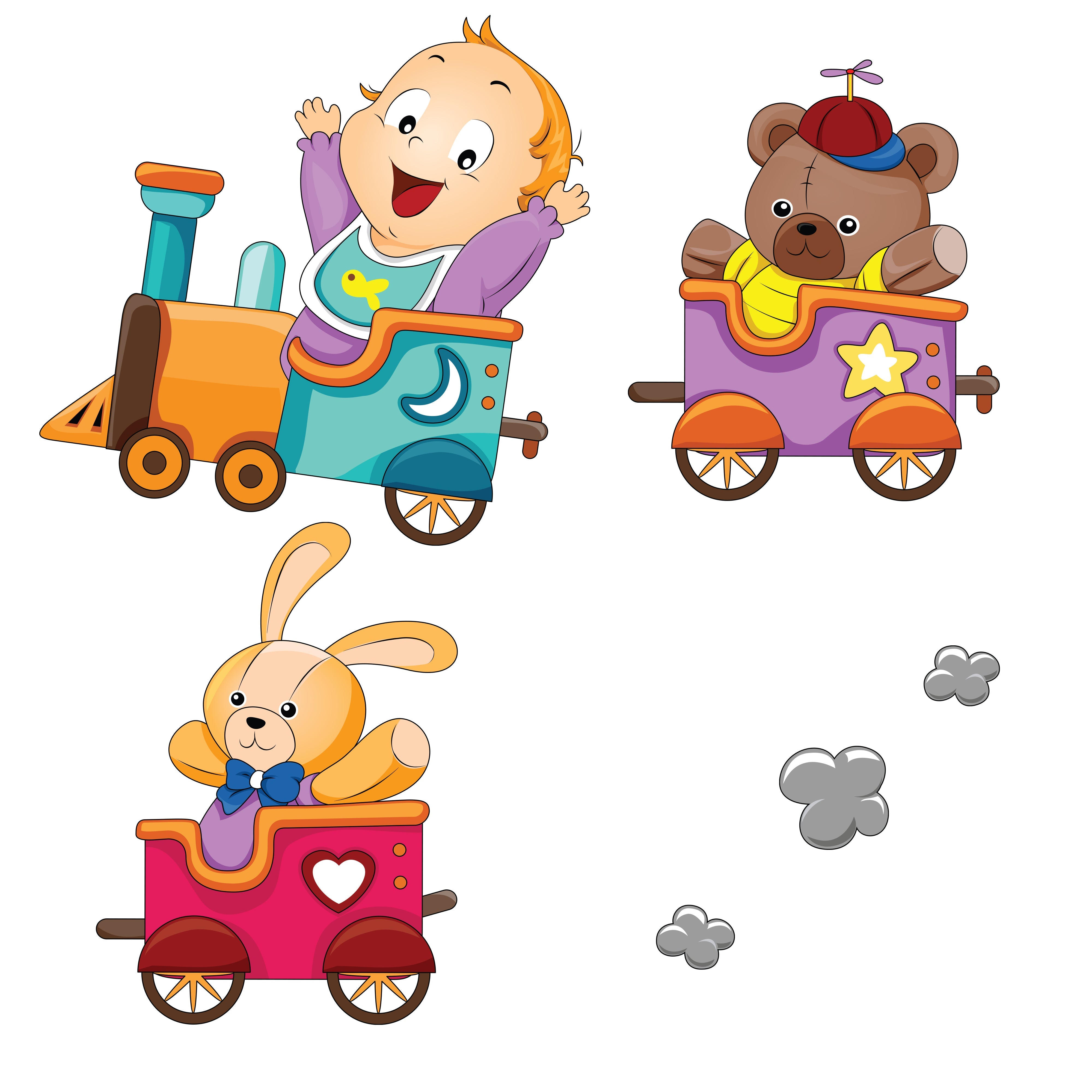 Fathead Nursery: Delightful Happy Kid Icon Removable Wall Adhesive Decal