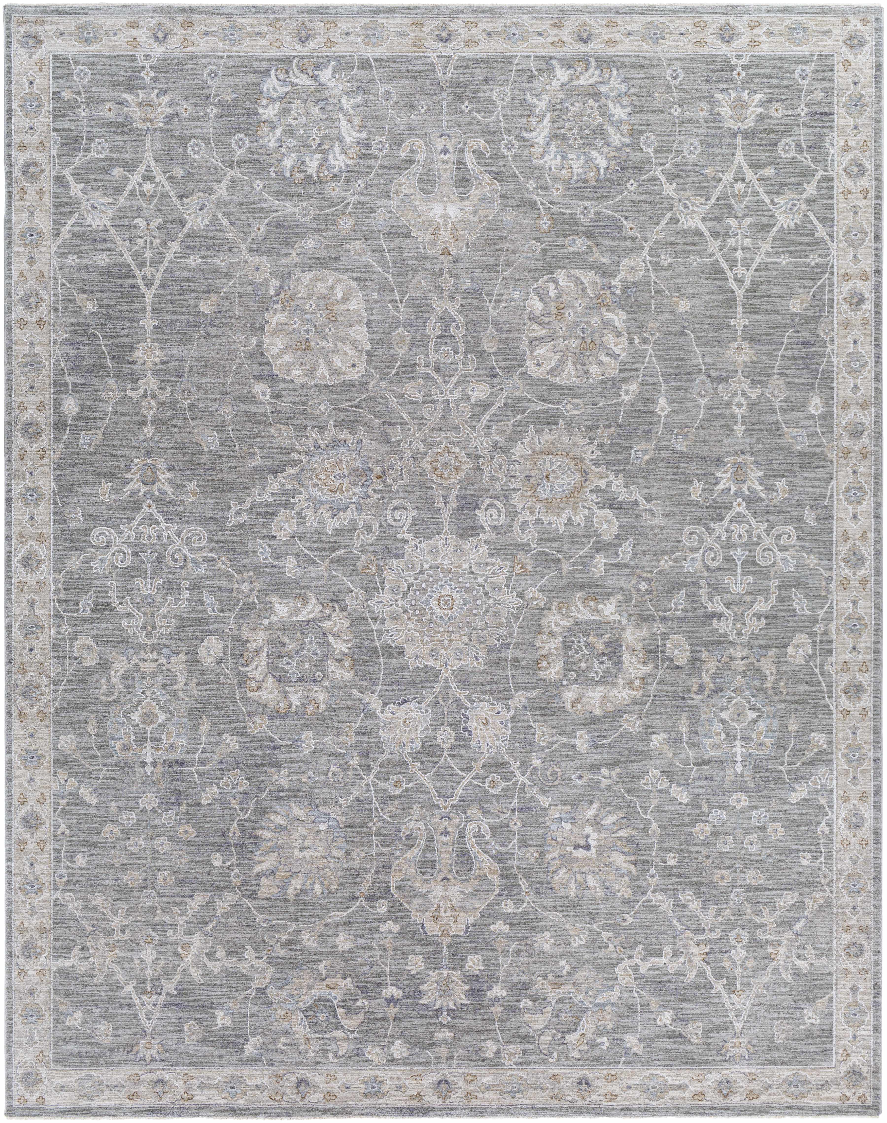Exquisite Hauteloom Monterey Gray Persian Rug
